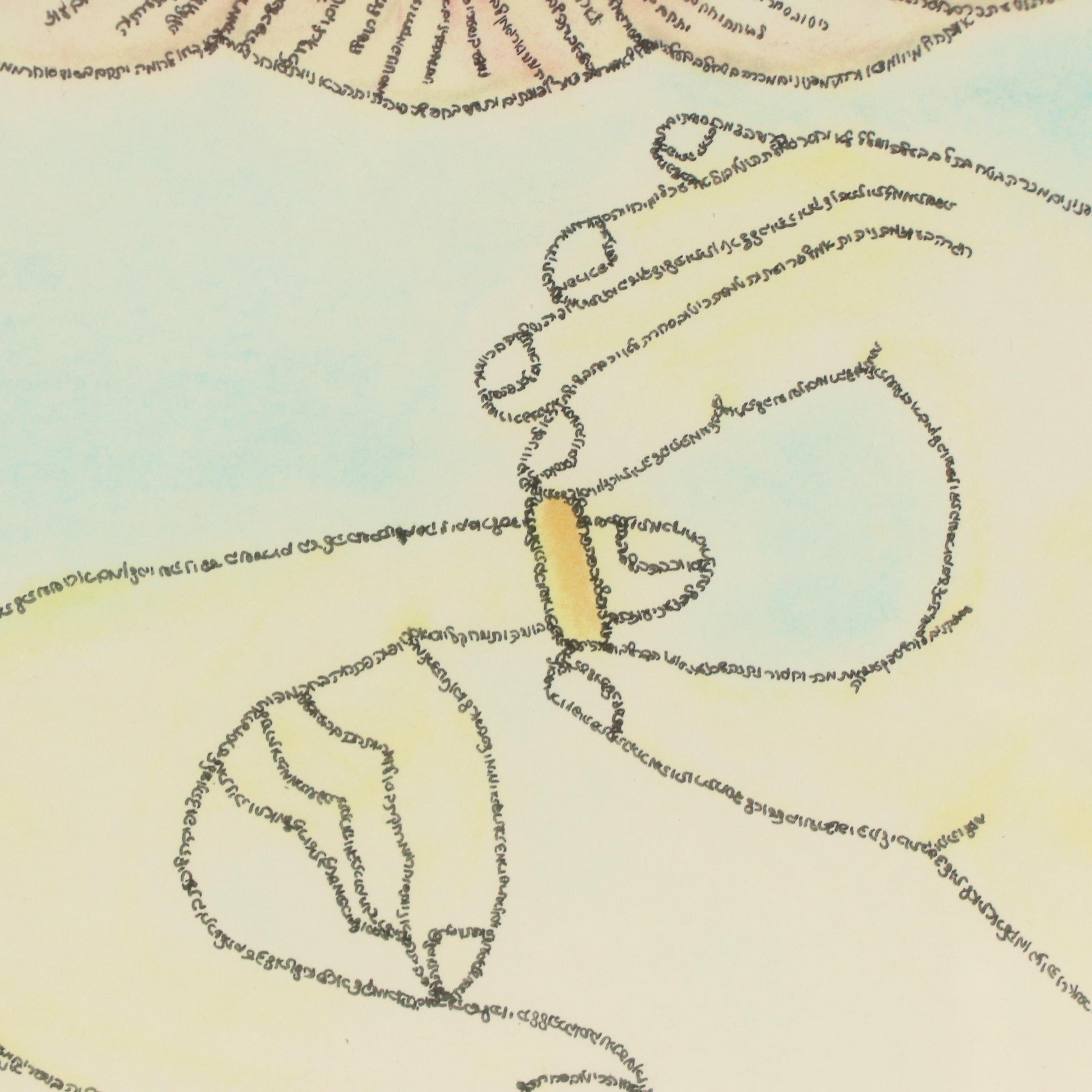 Rivka Eliav Judaica Giclée of Hands Underneath Chupah