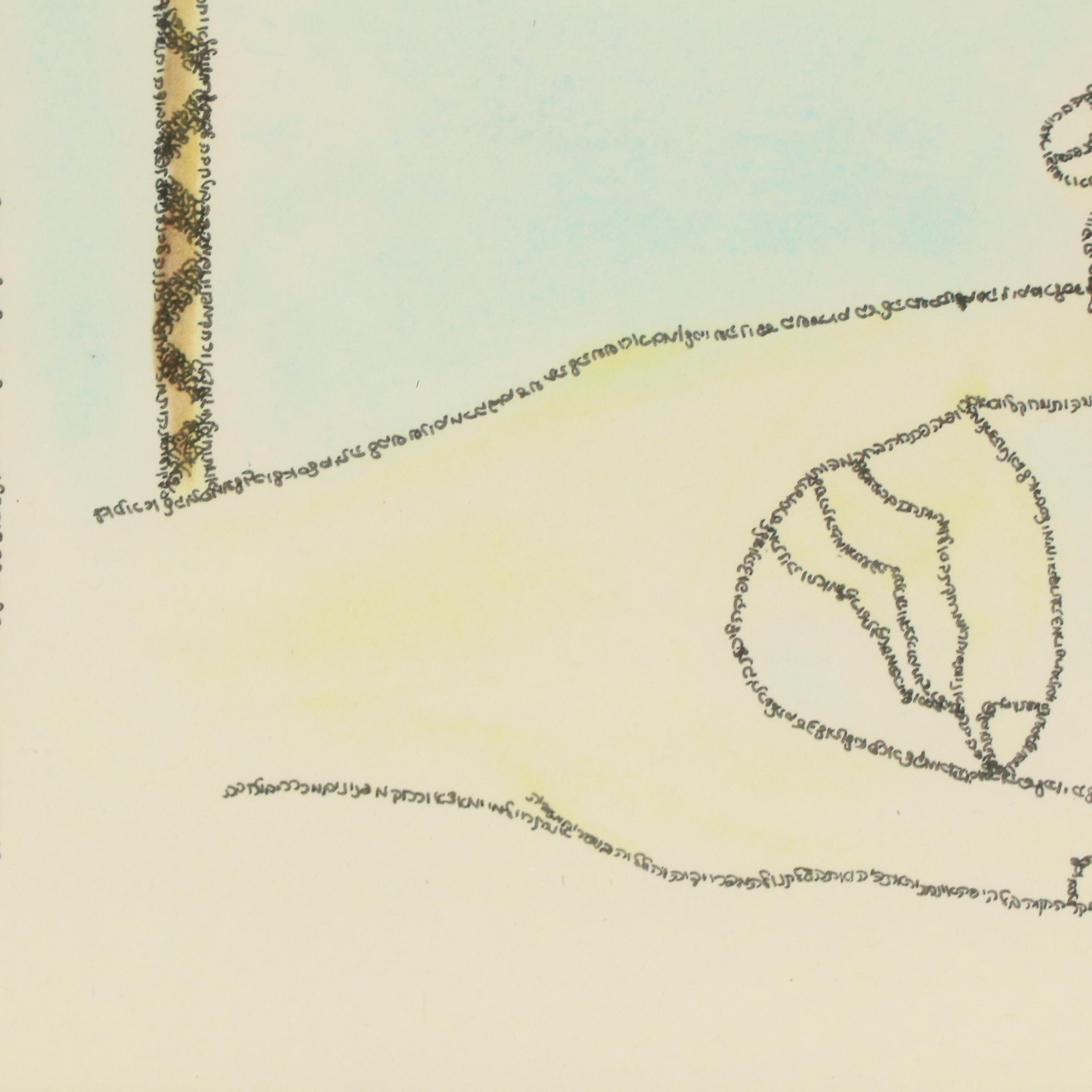 Rivka Eliav Judaica Giclée of Hands Underneath Chupah