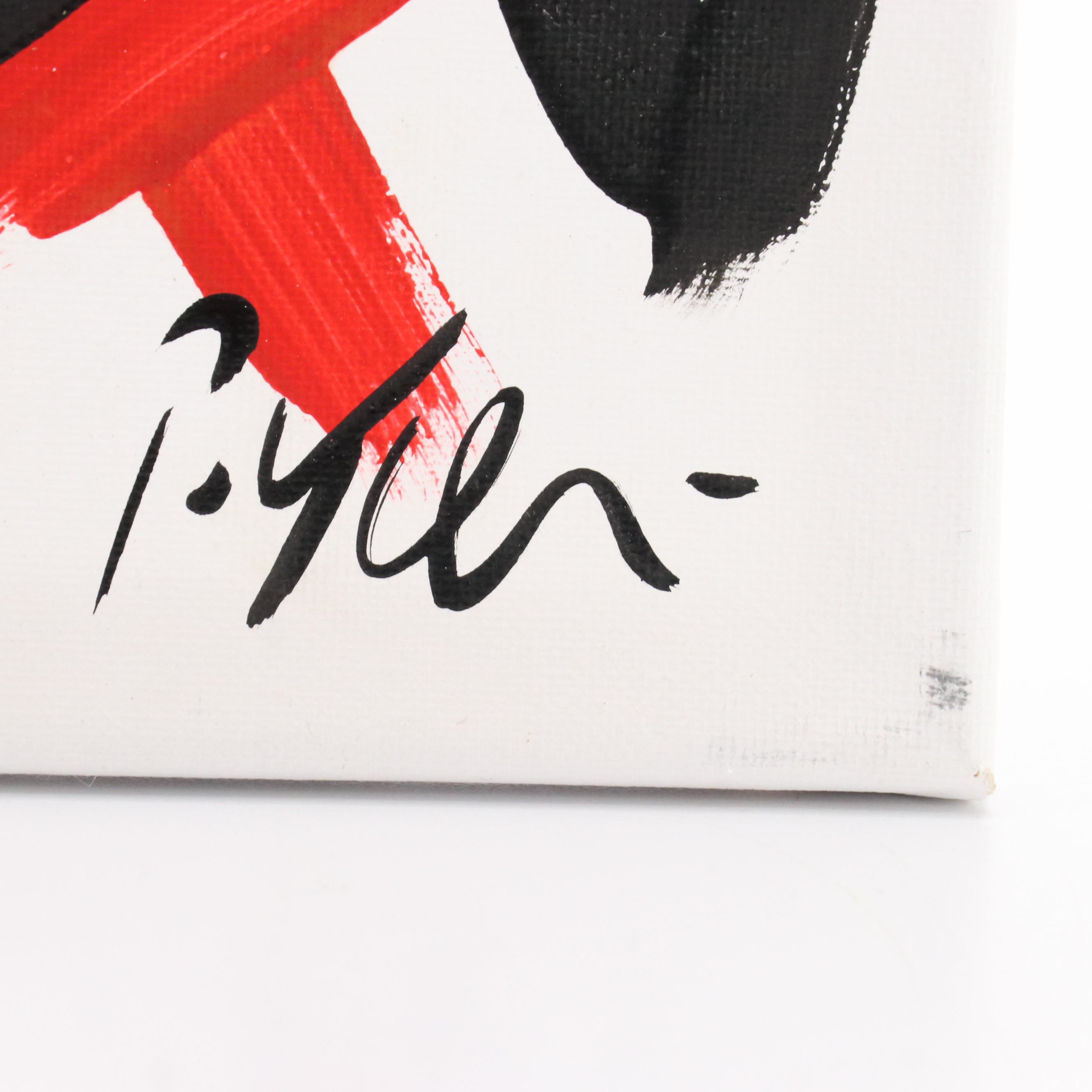 Peter Robert Keil Stylized Acrylic Portrait