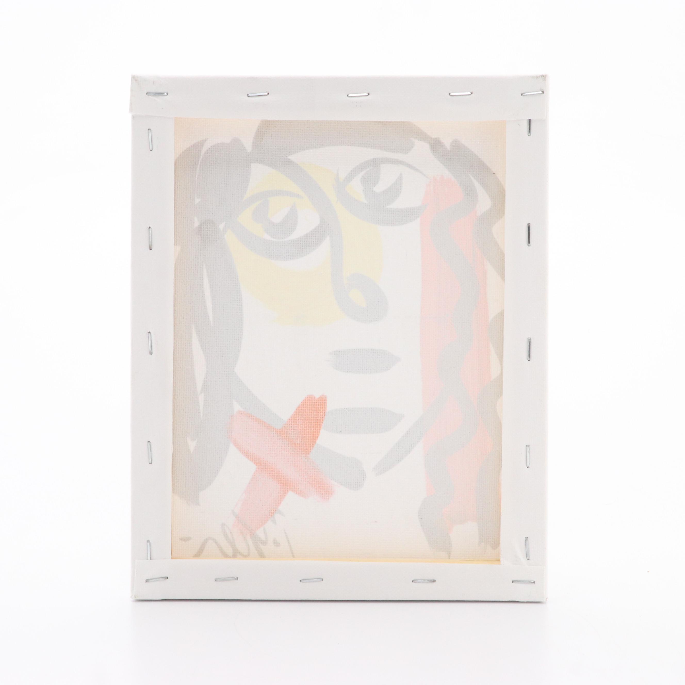 Peter Robert Keil Stylized Acrylic Portrait