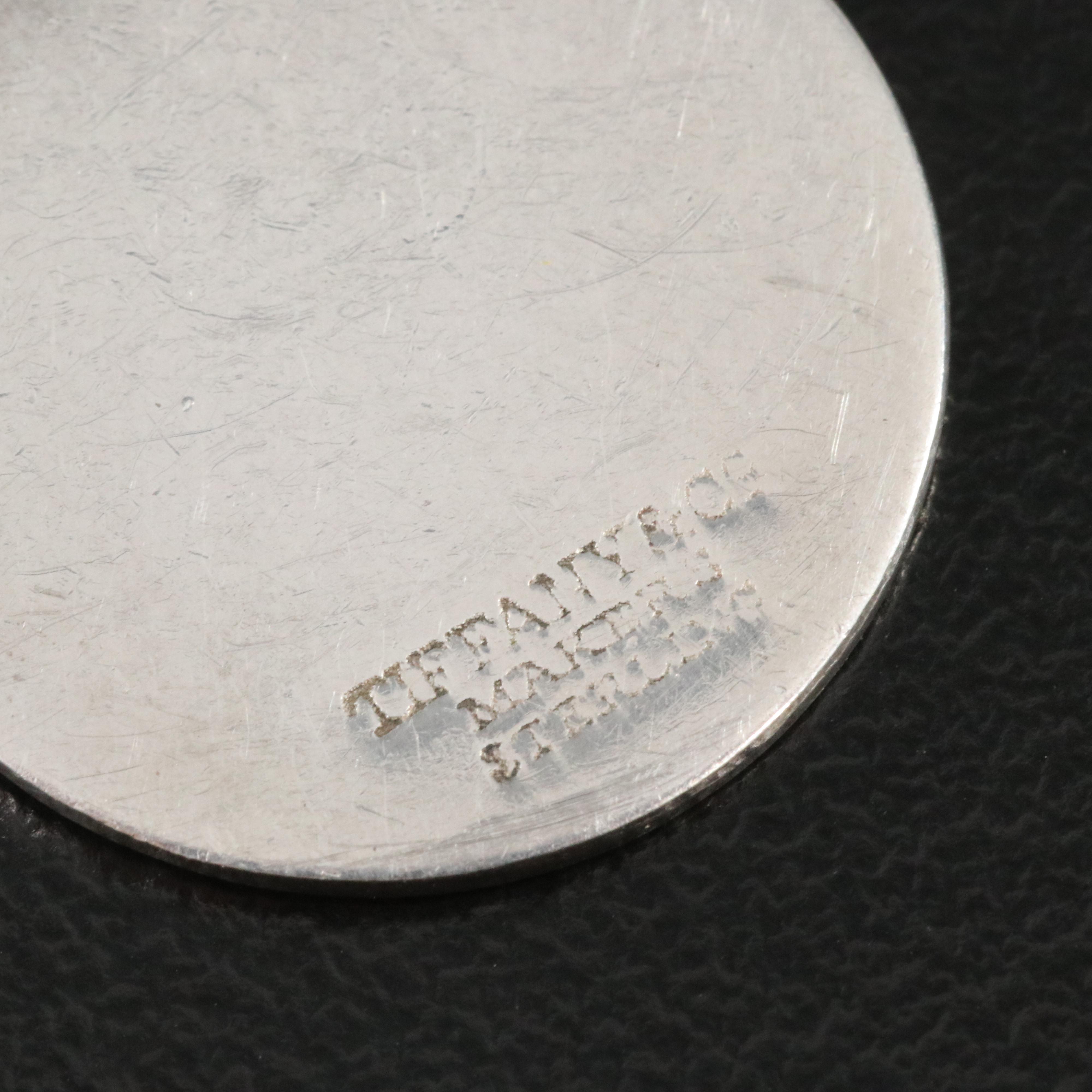 Tiffany & Co. Sterling Horseshoe Charm Key Ring