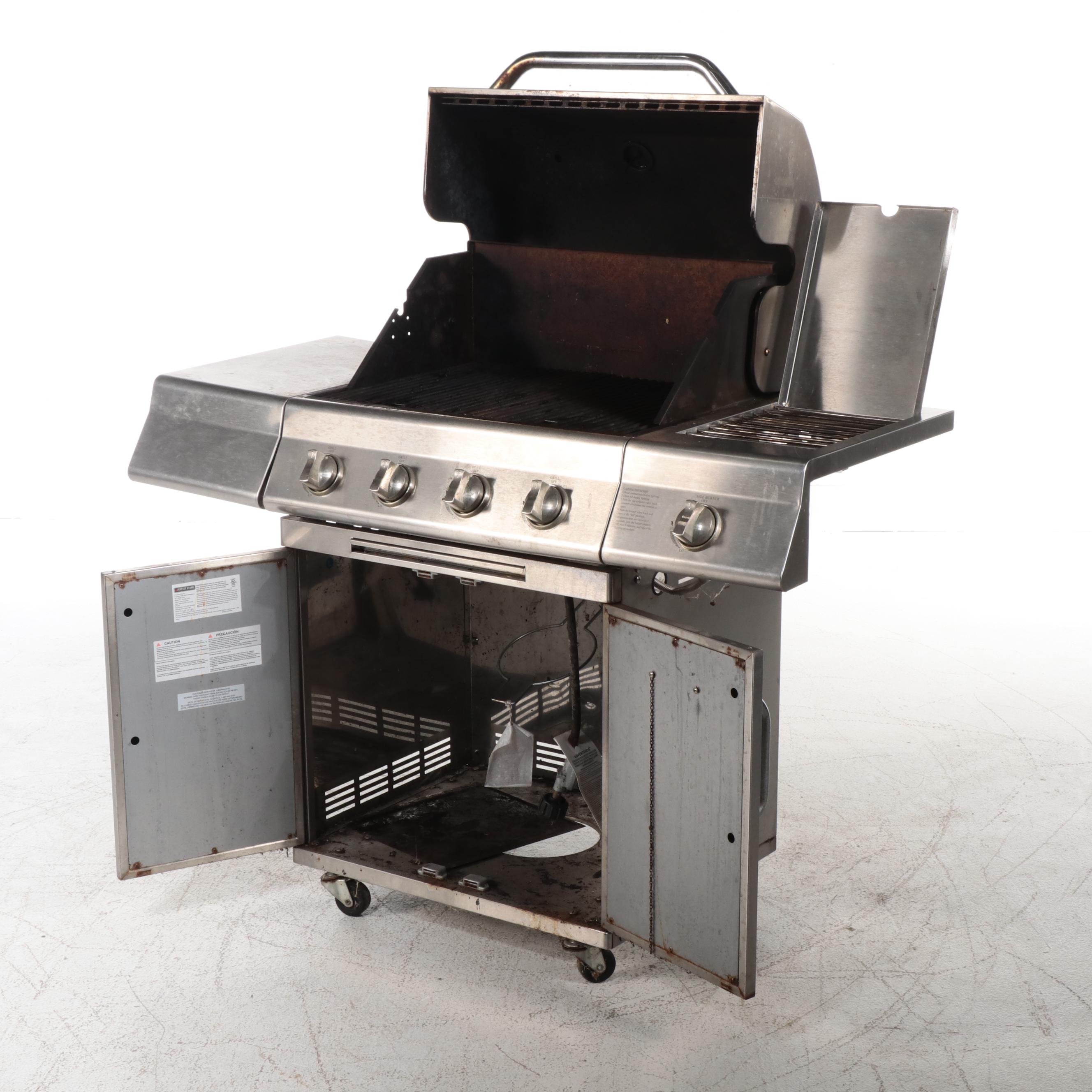 Perfect Flame 2518SL-LPG Four-Burner Gas Grill with Cover