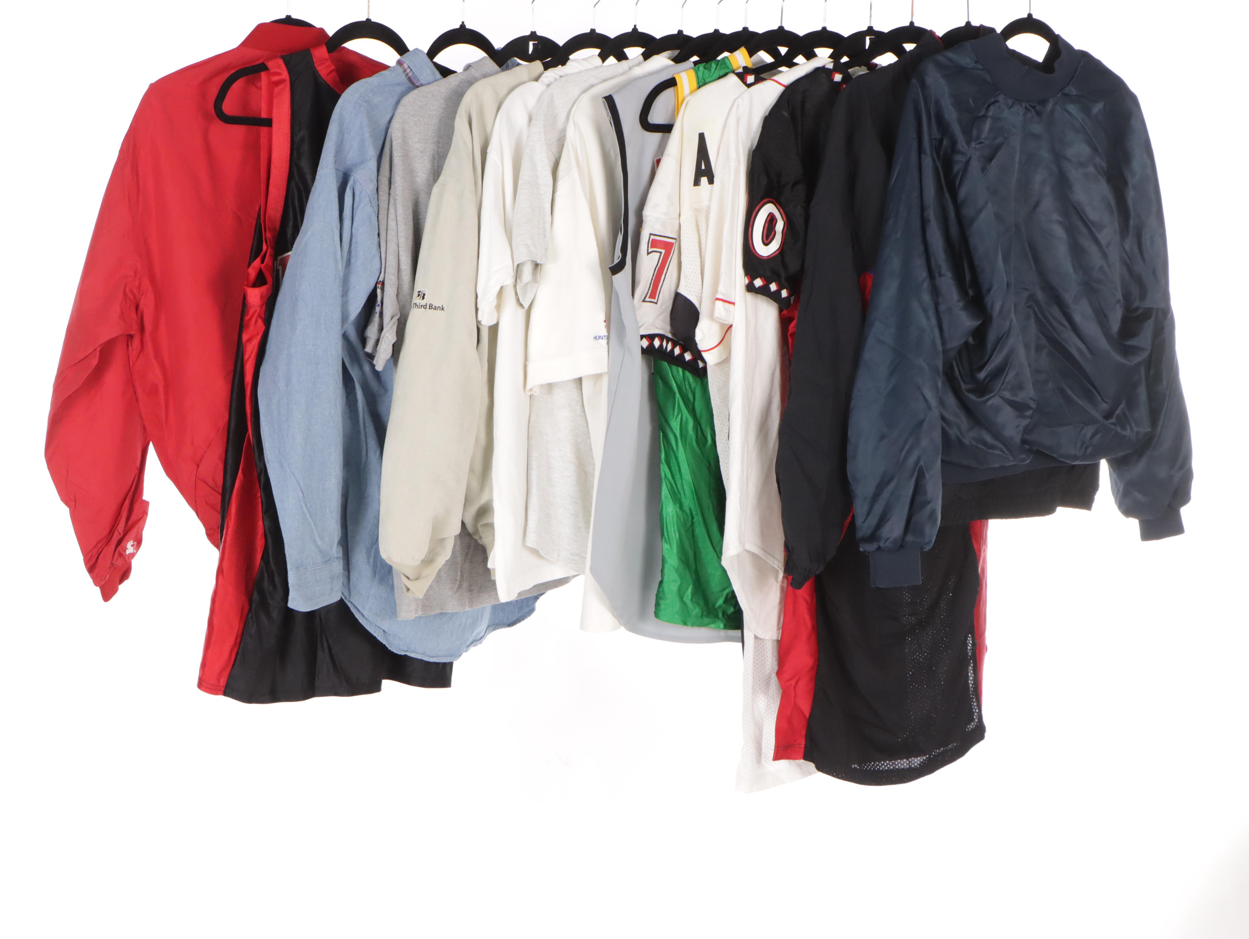 Cincinnati Reds Track Suit and University Of Cincinnati Basketball Uniform, More