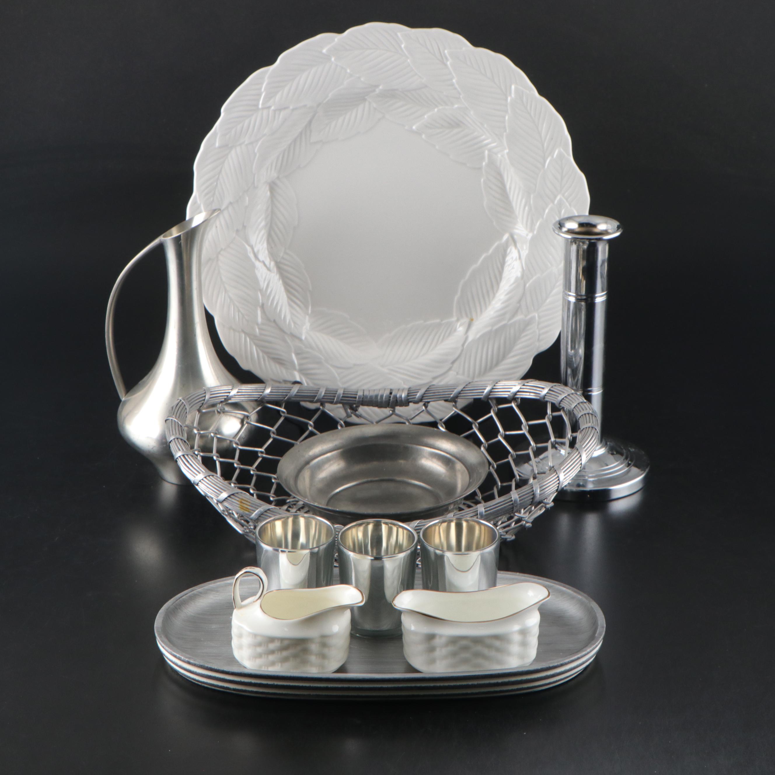 Coalport "Nantucket" Bone China Creamer and Sugar Set with More Table Décor