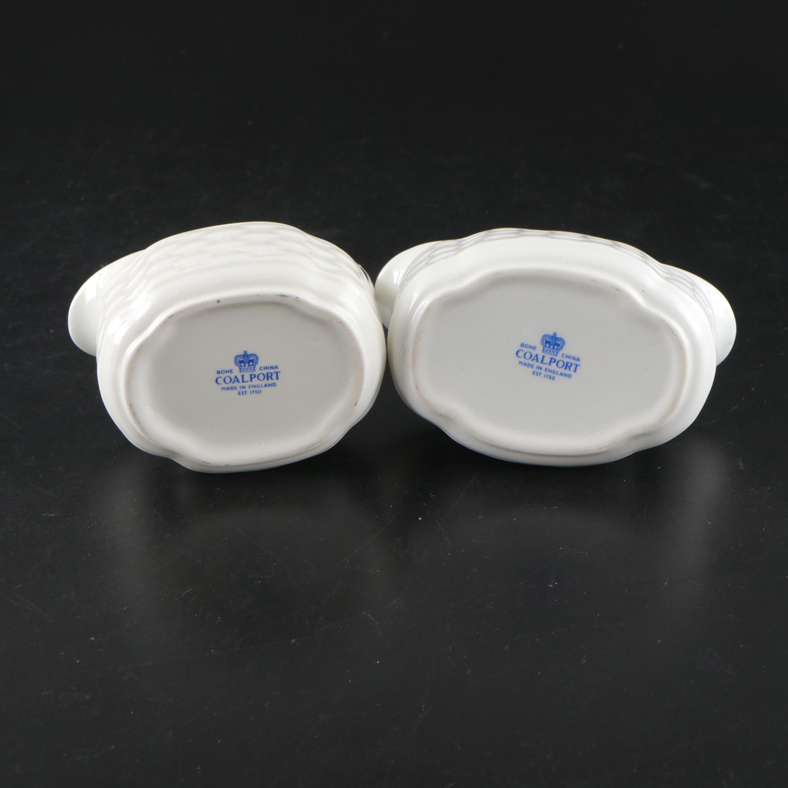 Coalport "Nantucket" Bone China Creamer and Sugar Set with More Table Décor