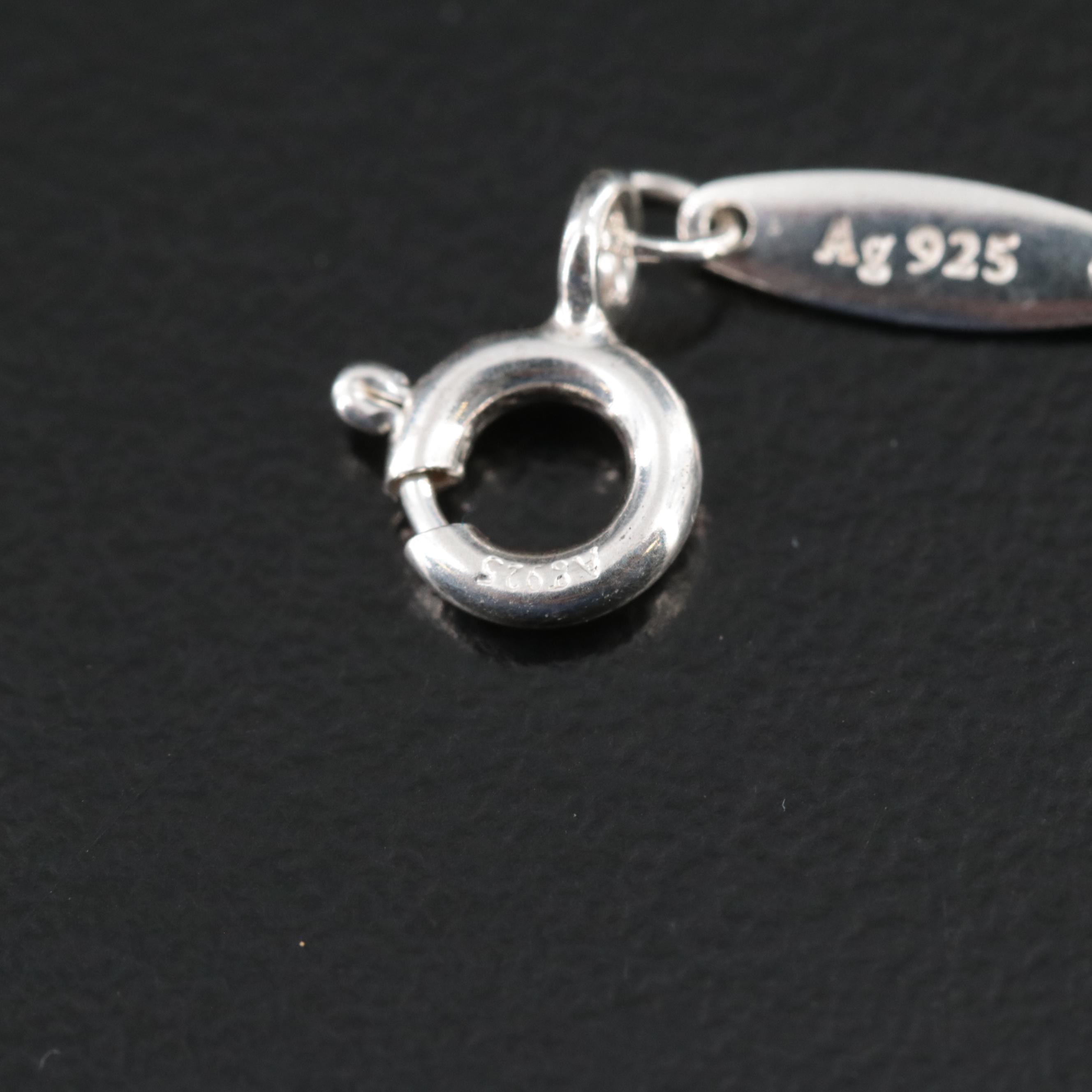 Elsa Peretti for Tiffany & Co. Color by the Yard Sterling Aquamarine Bracelet