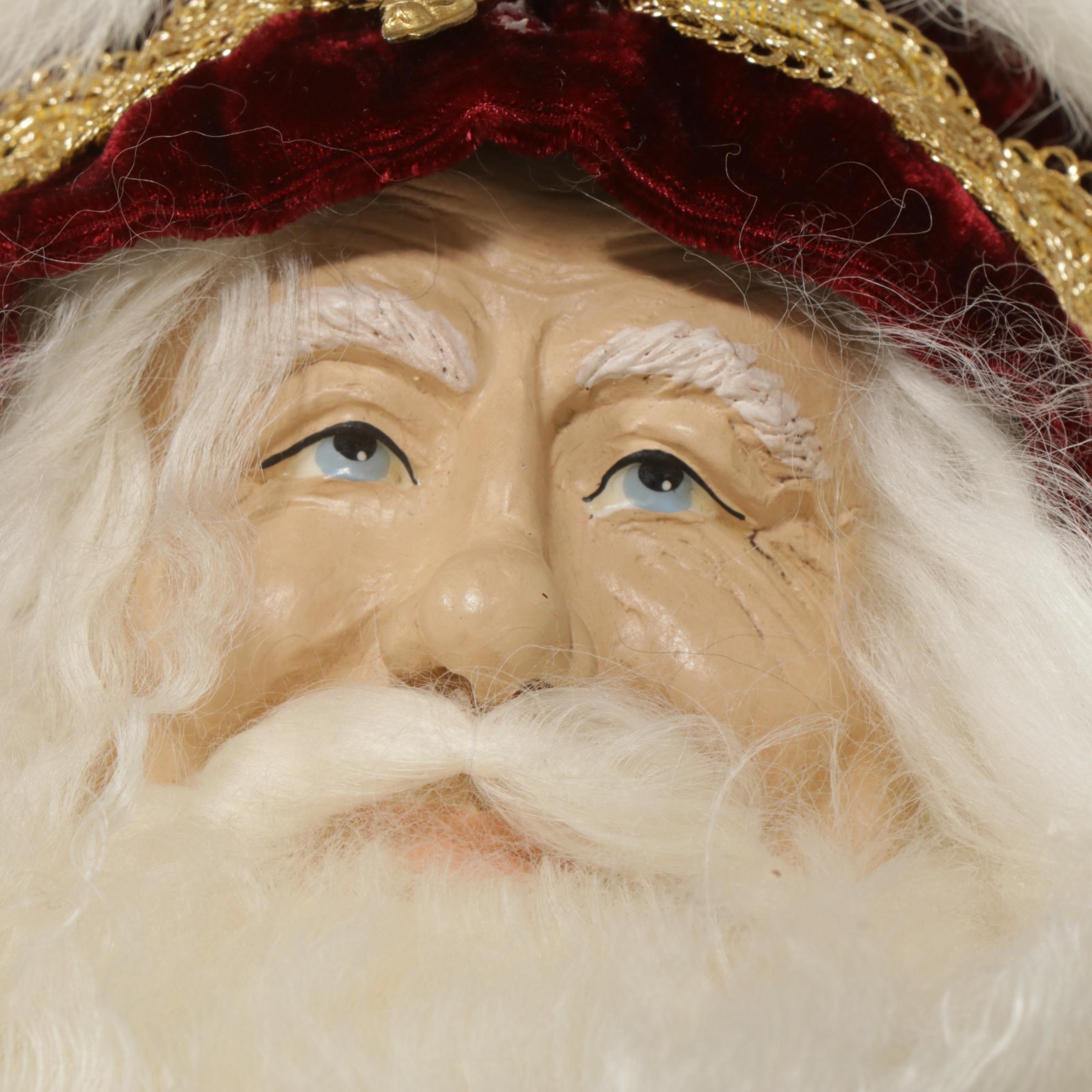 Lynn Haney "Magic Sleigh Ride" Limited Edition Santa in Sleigh Figurine, 1997