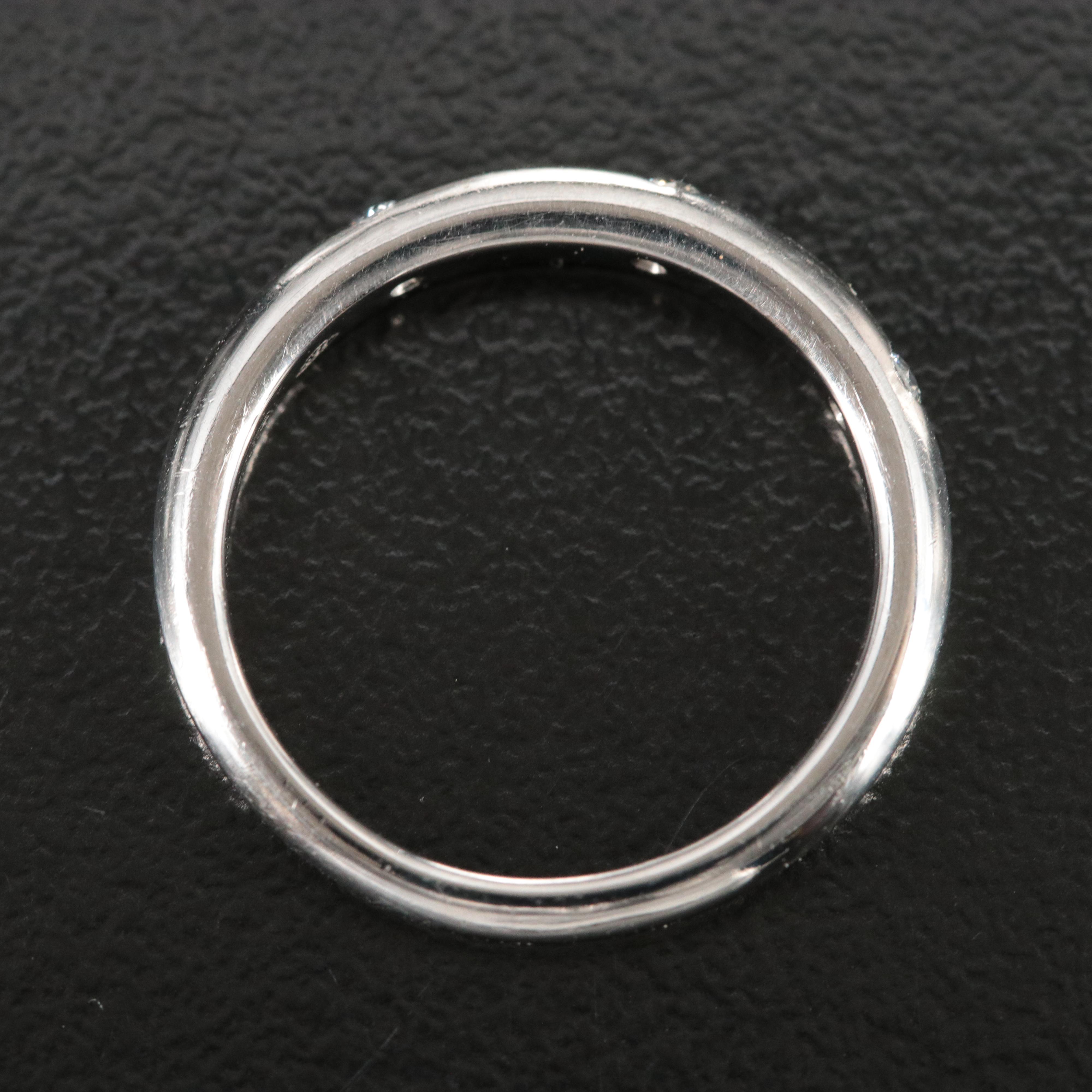 Bulgari BVLGARI Fedi Platinum Band with Diamond Accents