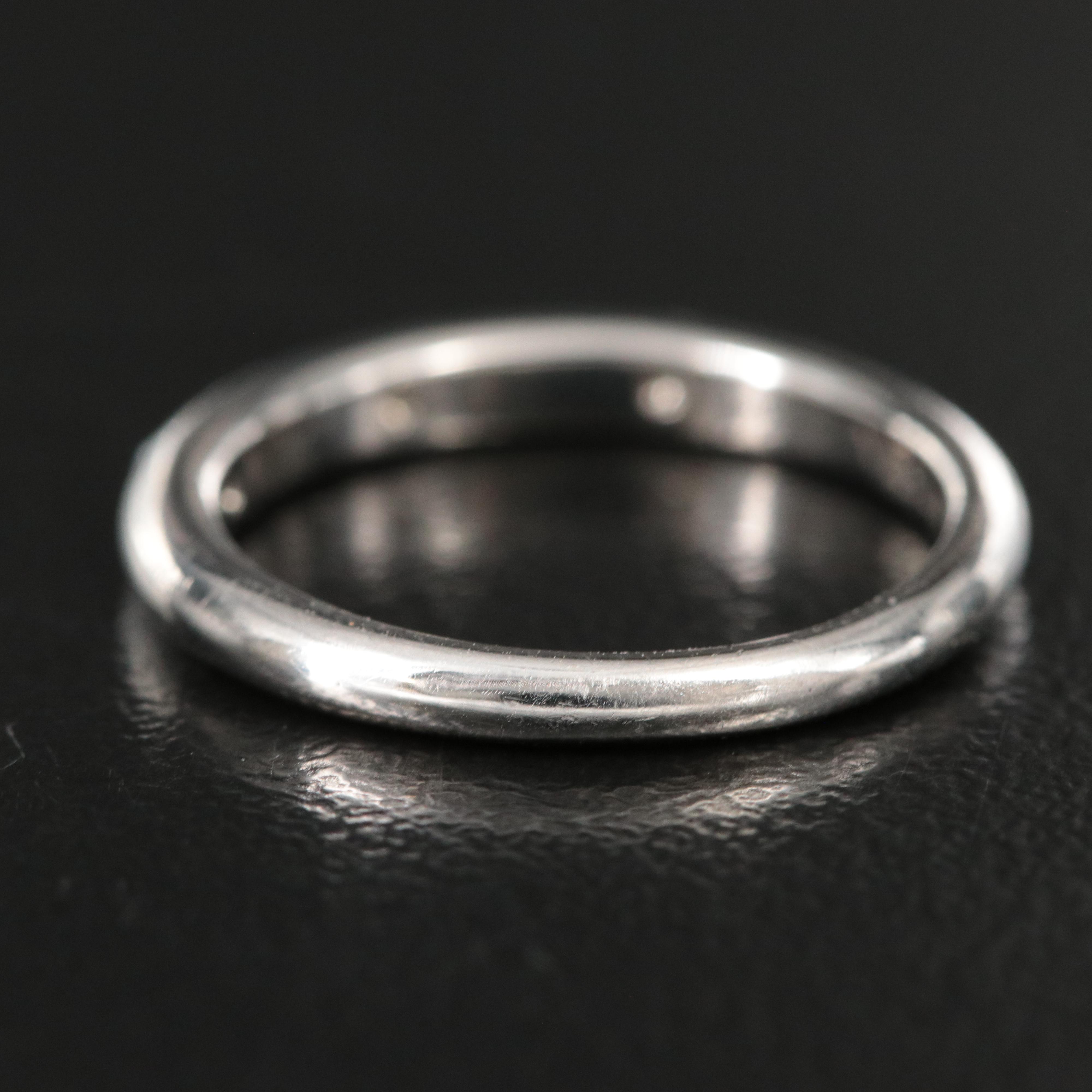 Bulgari BVLGARI Fedi Platinum Band with Diamond Accents