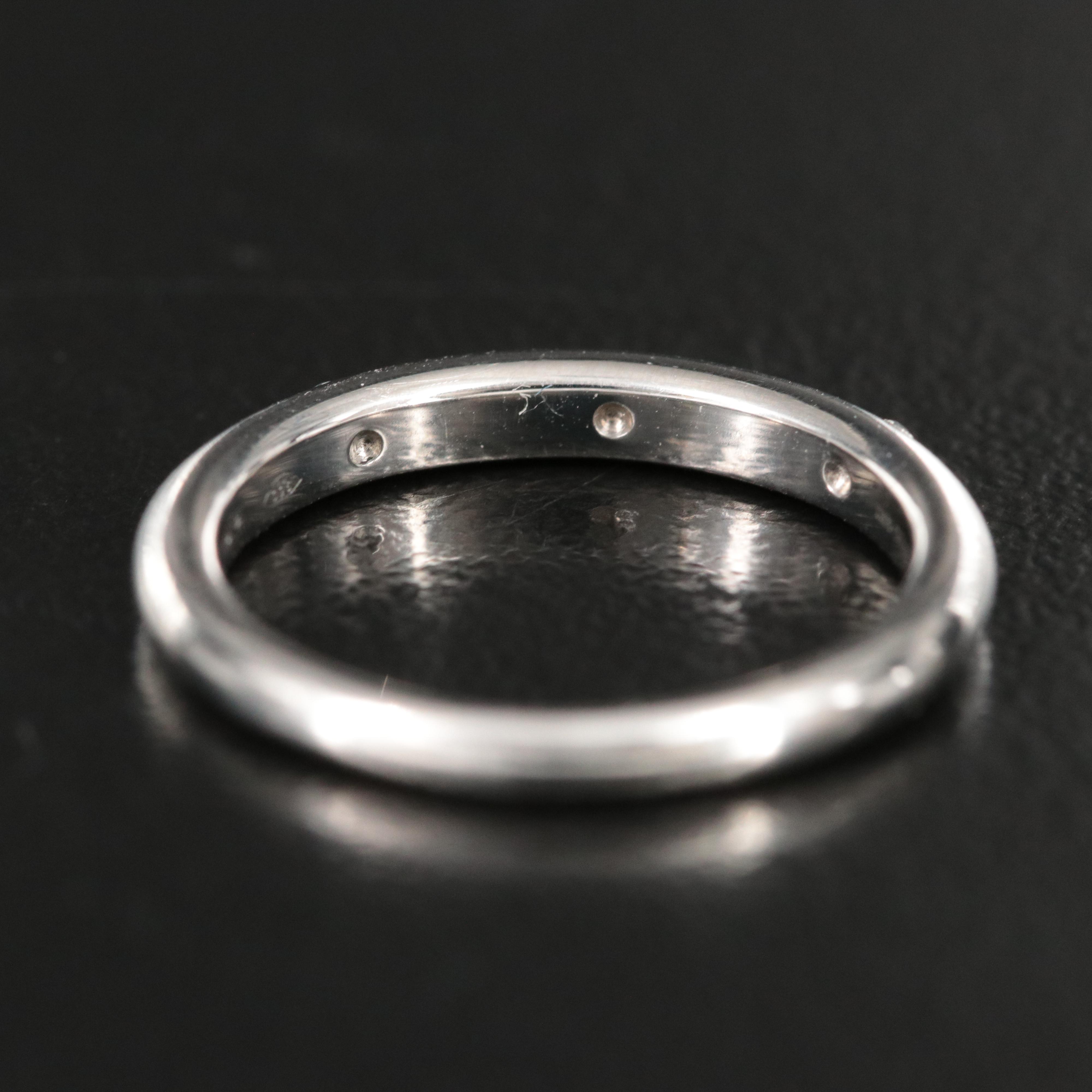 Bulgari BVLGARI Fedi Platinum Band with Diamond Accents