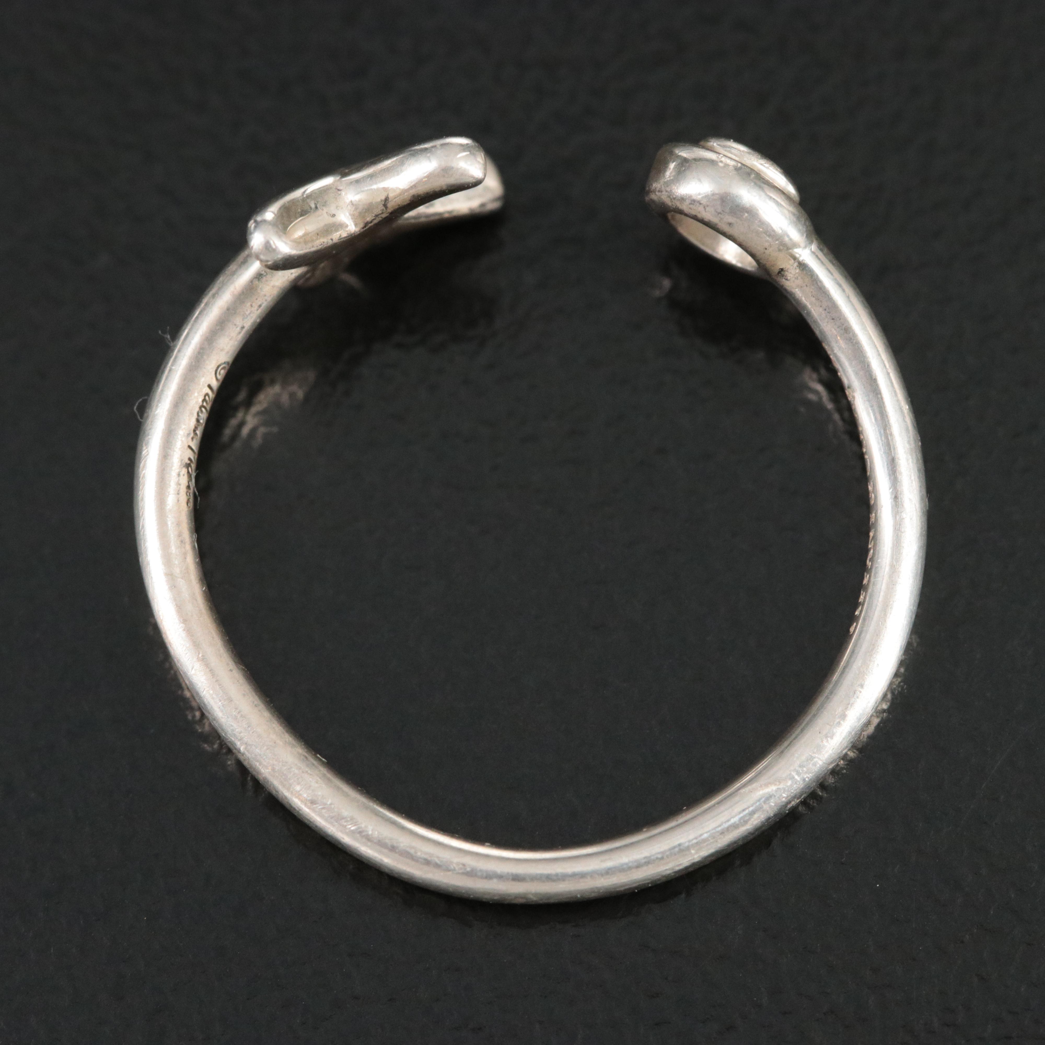 Tiffany & Co. Graffiti X Sterling and Diamond Wire Ring