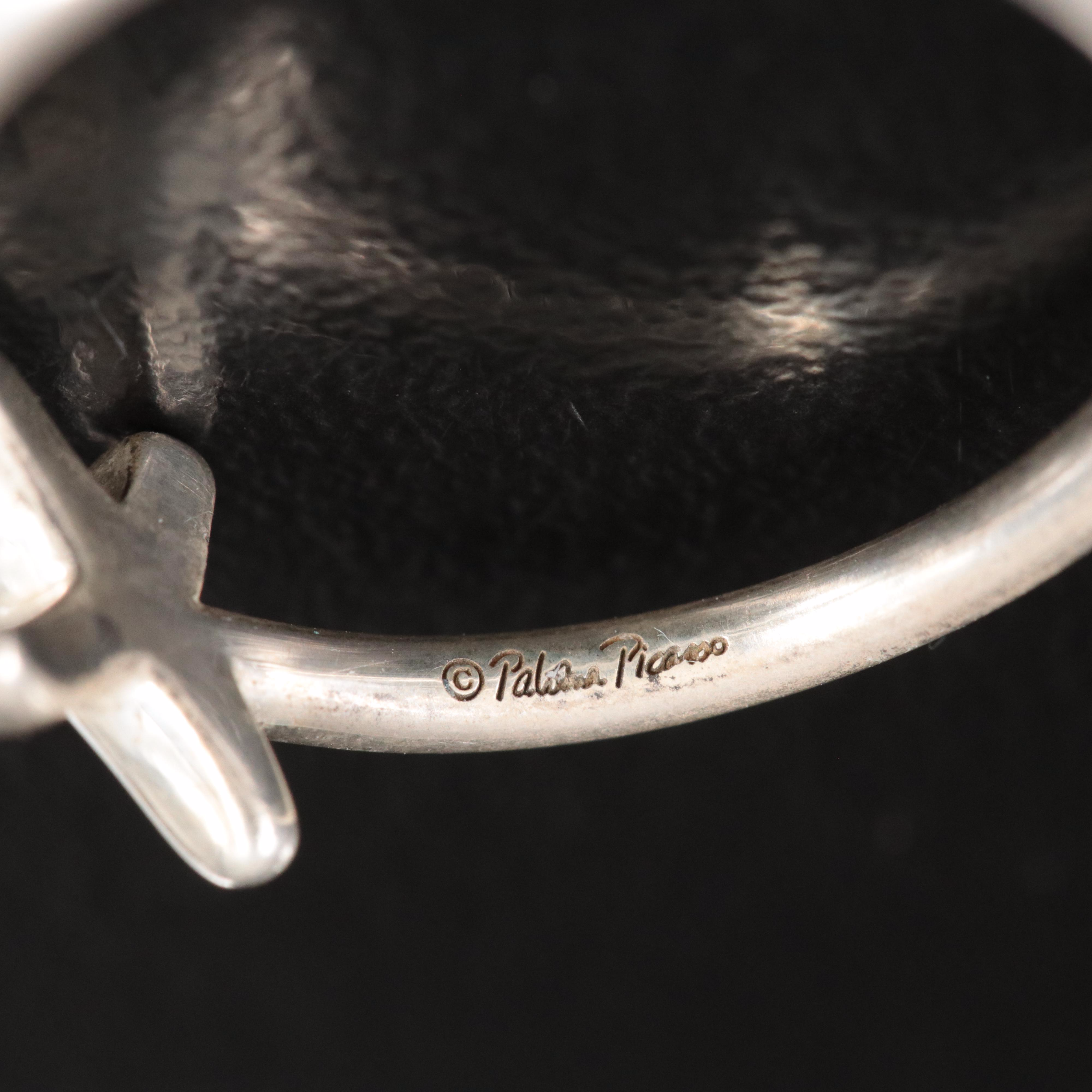 Tiffany & Co. Graffiti X Sterling and Diamond Wire Ring