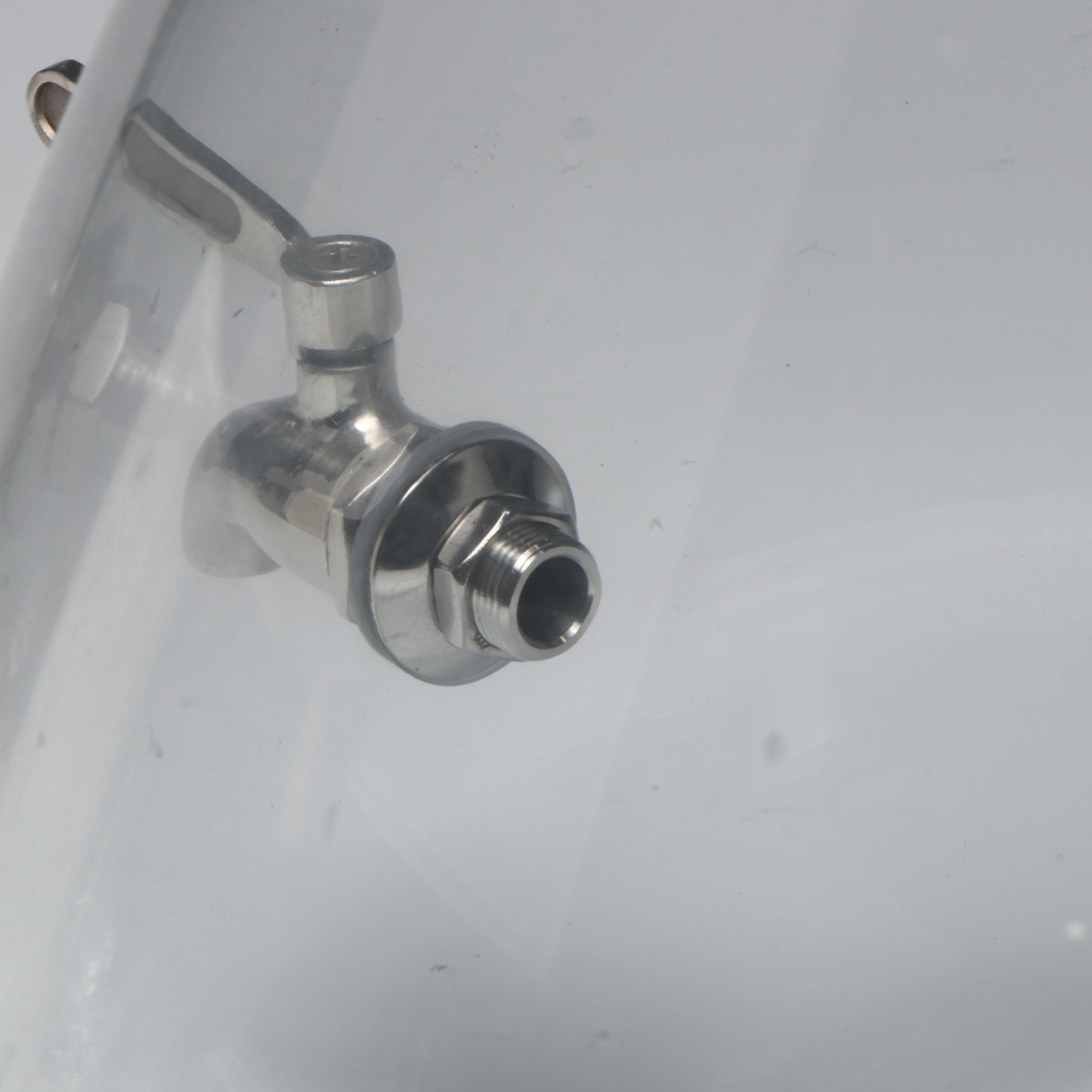 Roost Blown Recycled Glass Bubble Shaped Beverage Dispenser