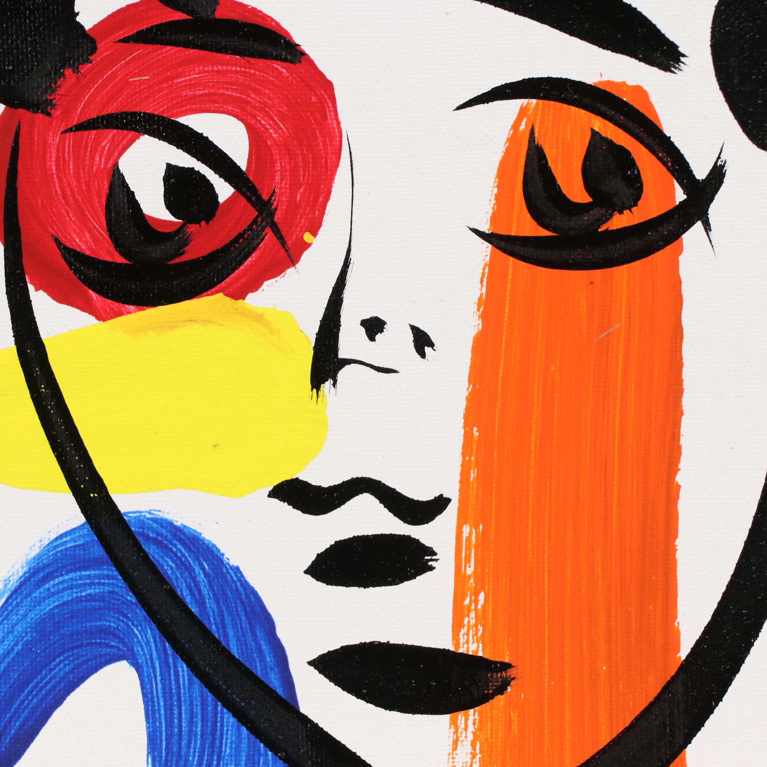 Peter Robert Keil Stylized Acrylic Portrait