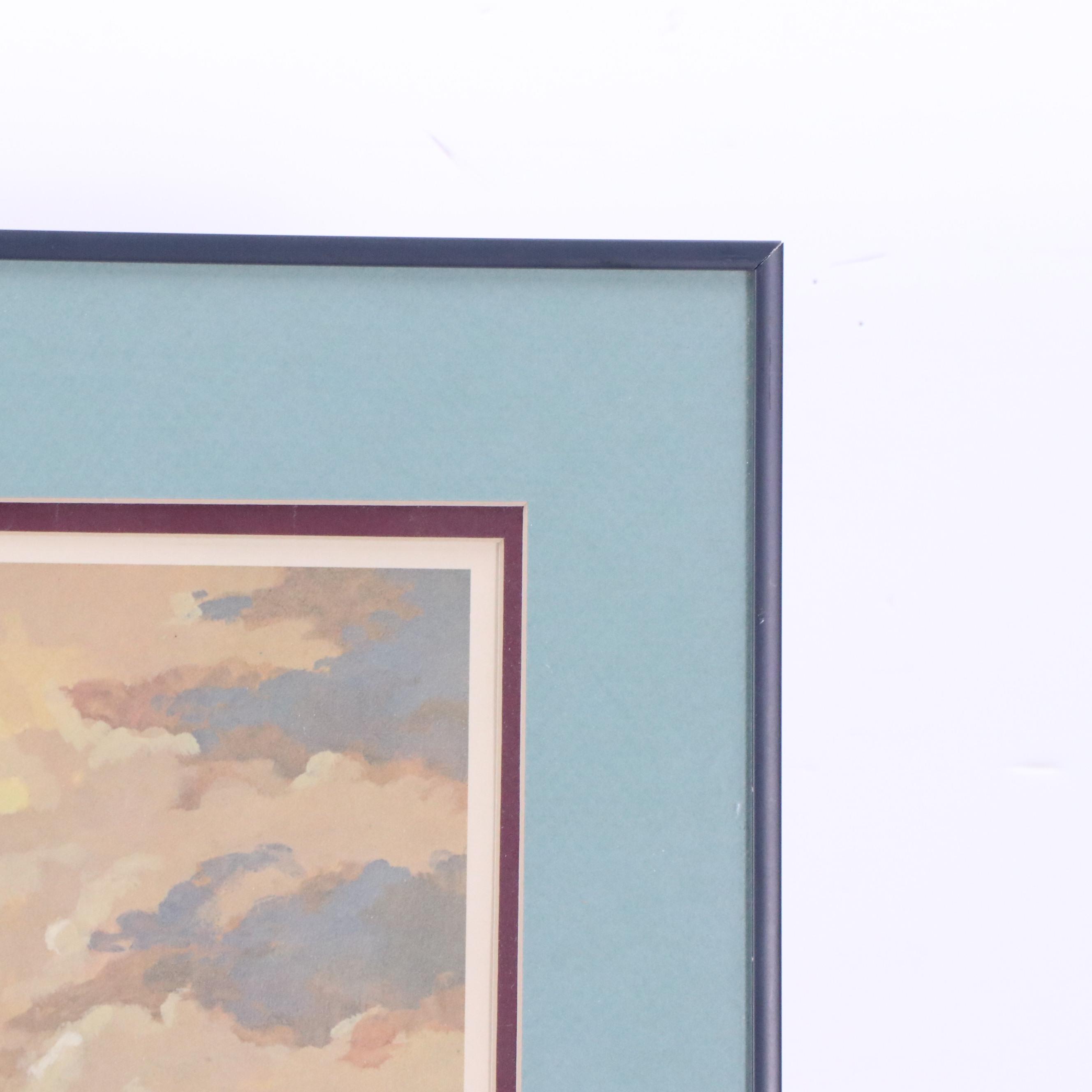 Charles Hooper Offset Lithograph "Delta Queen"