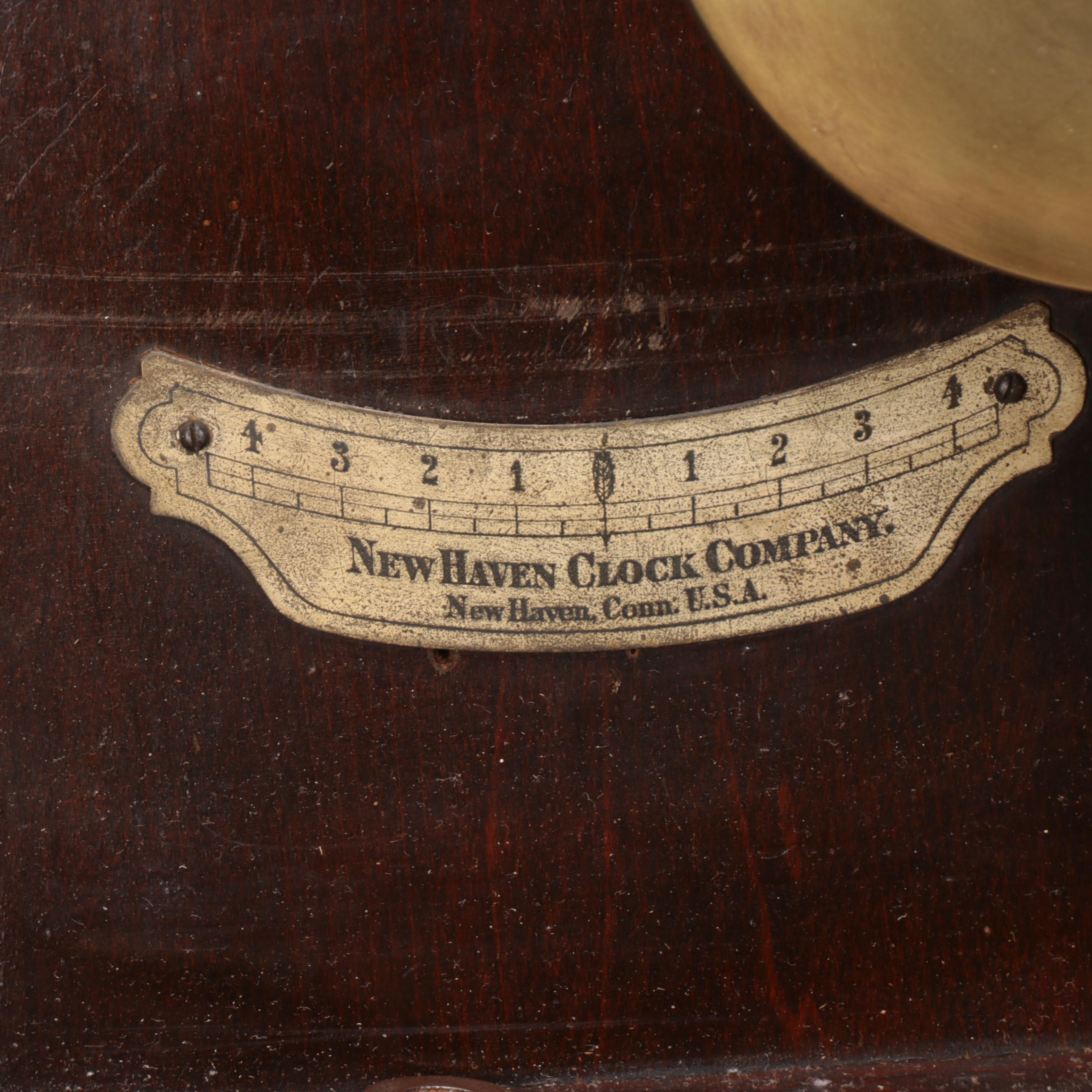 New Haven Thirty Day Regulator Wall Clock, Early 20th Century