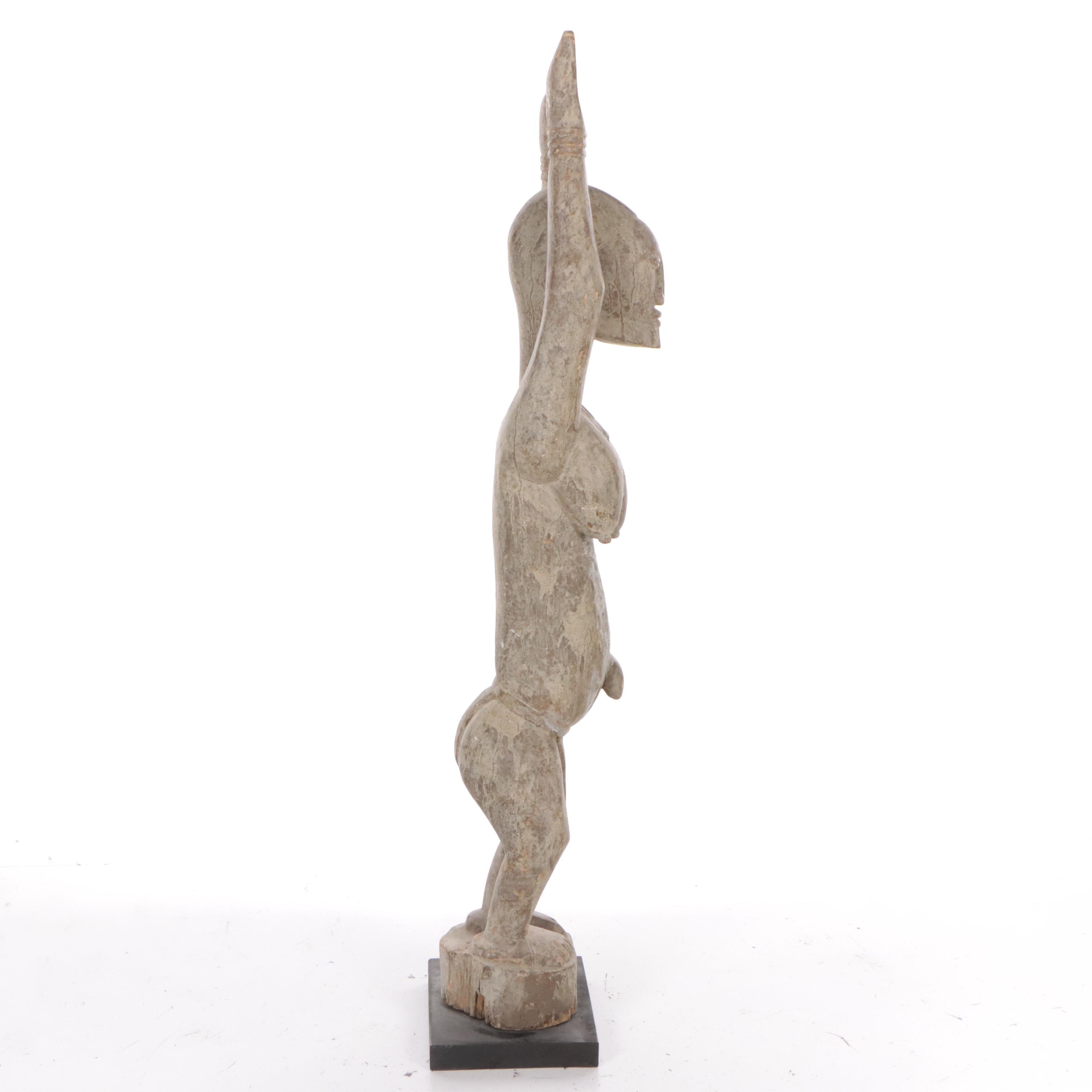 West Africa Dogon Fertility Figure Carved Wood Sculpture