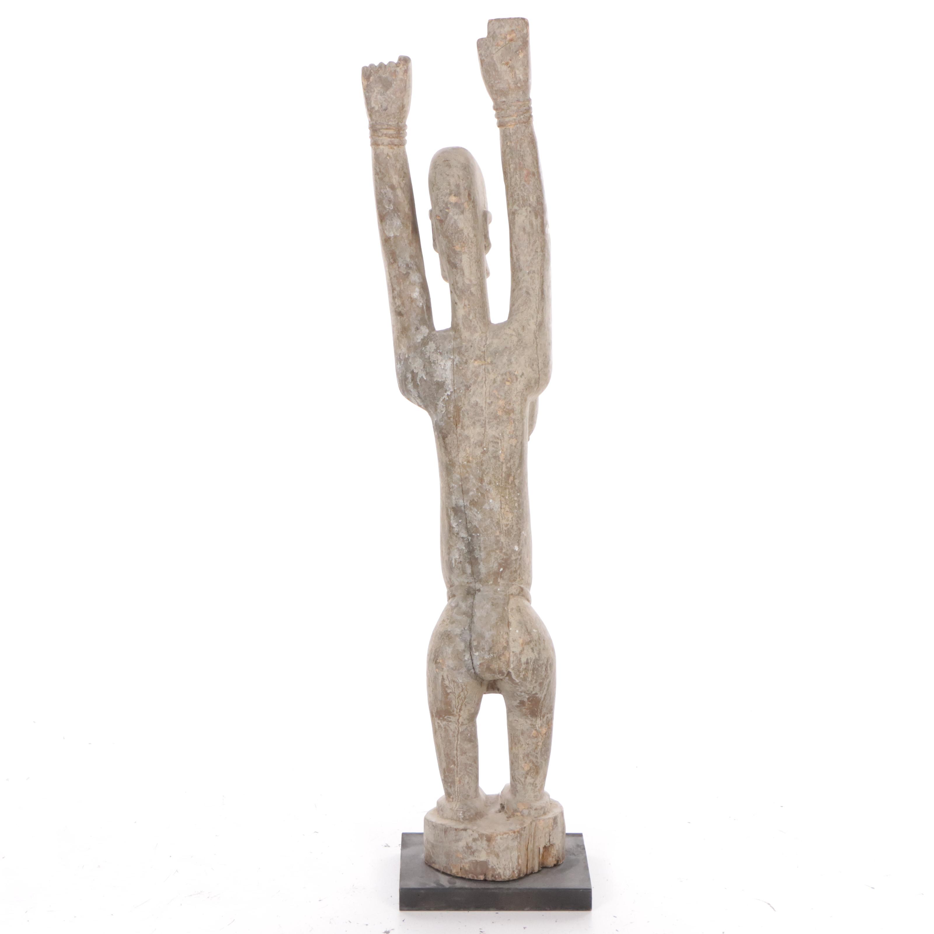 West Africa Dogon Fertility Figure Carved Wood Sculpture