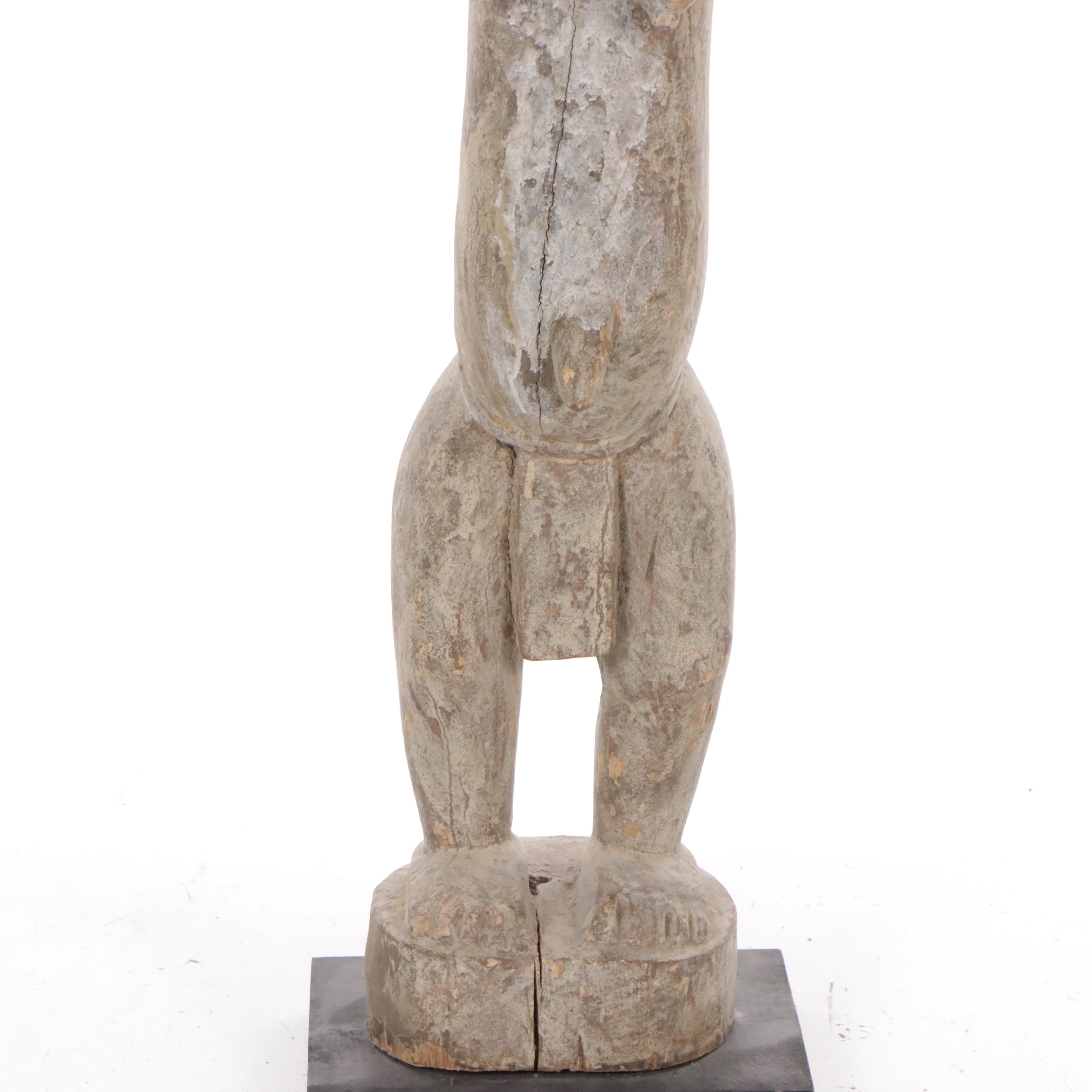 West Africa Dogon Fertility Figure Carved Wood Sculpture