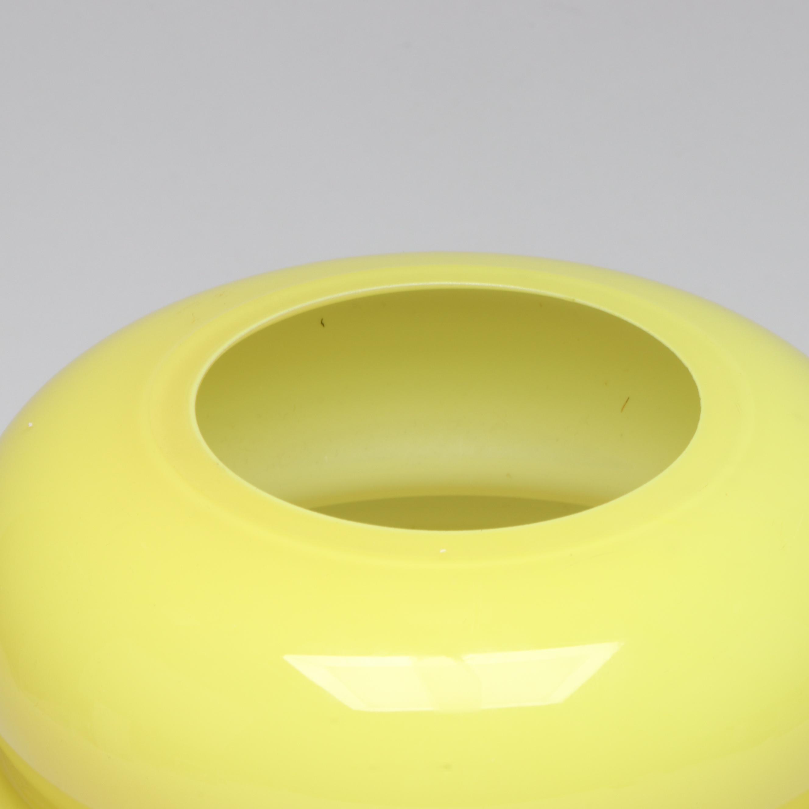 Anna Efverlund Yellow Glass Beehive Vase for IKEA, 1990s