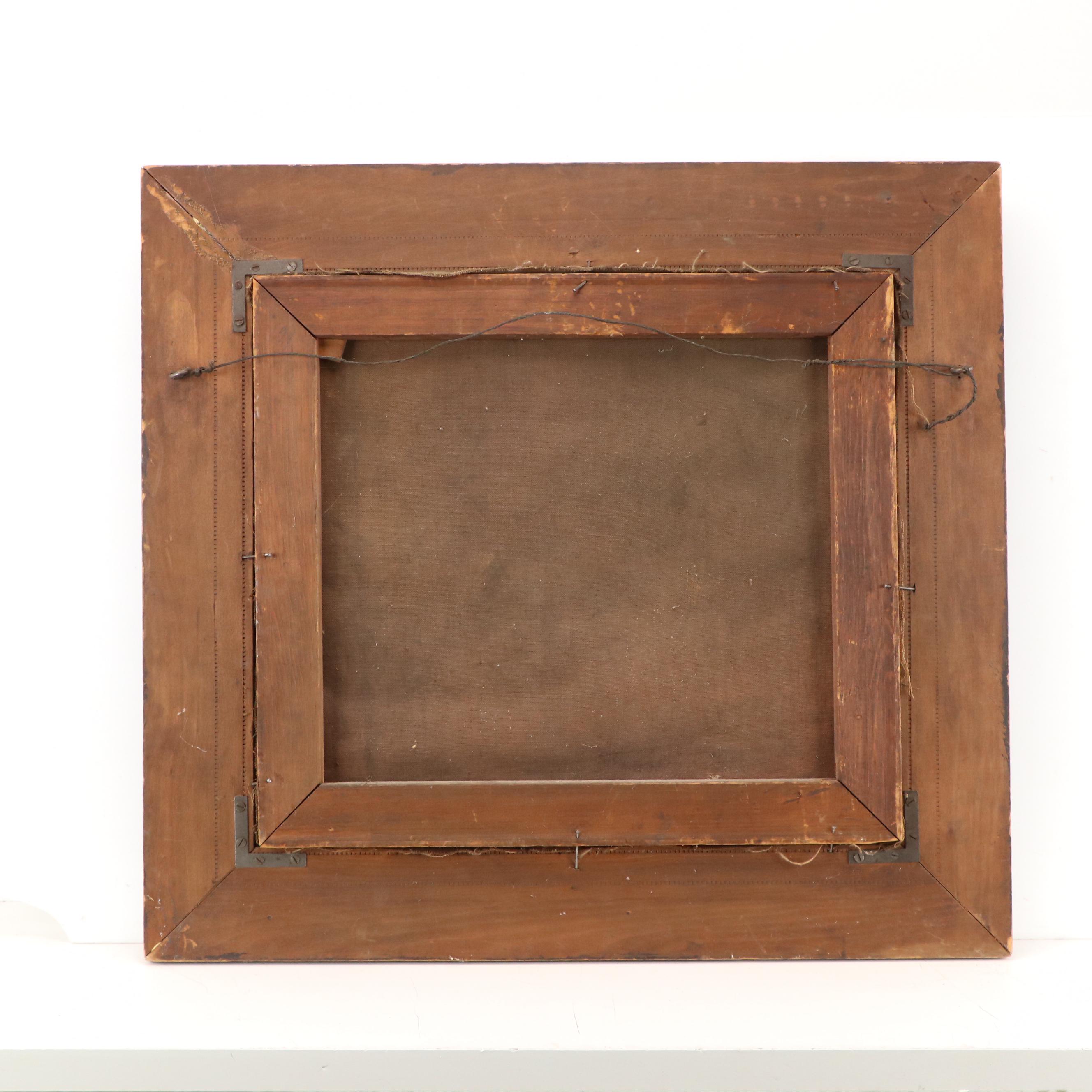 Caroline Cody Desert Landscape Oil Painting, 1921