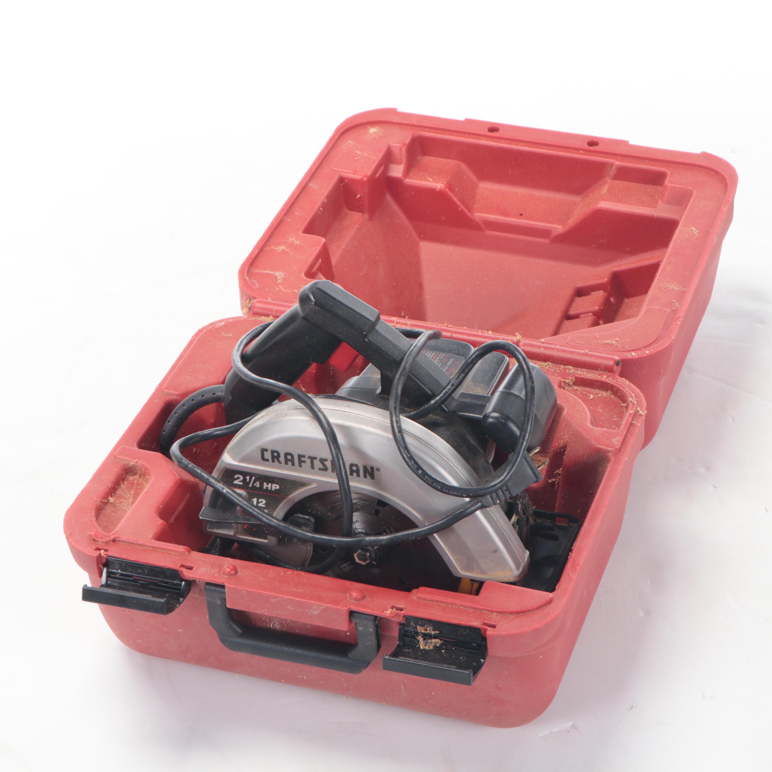 Craftsman Circular Saw with Skil Jigsaw and Drill