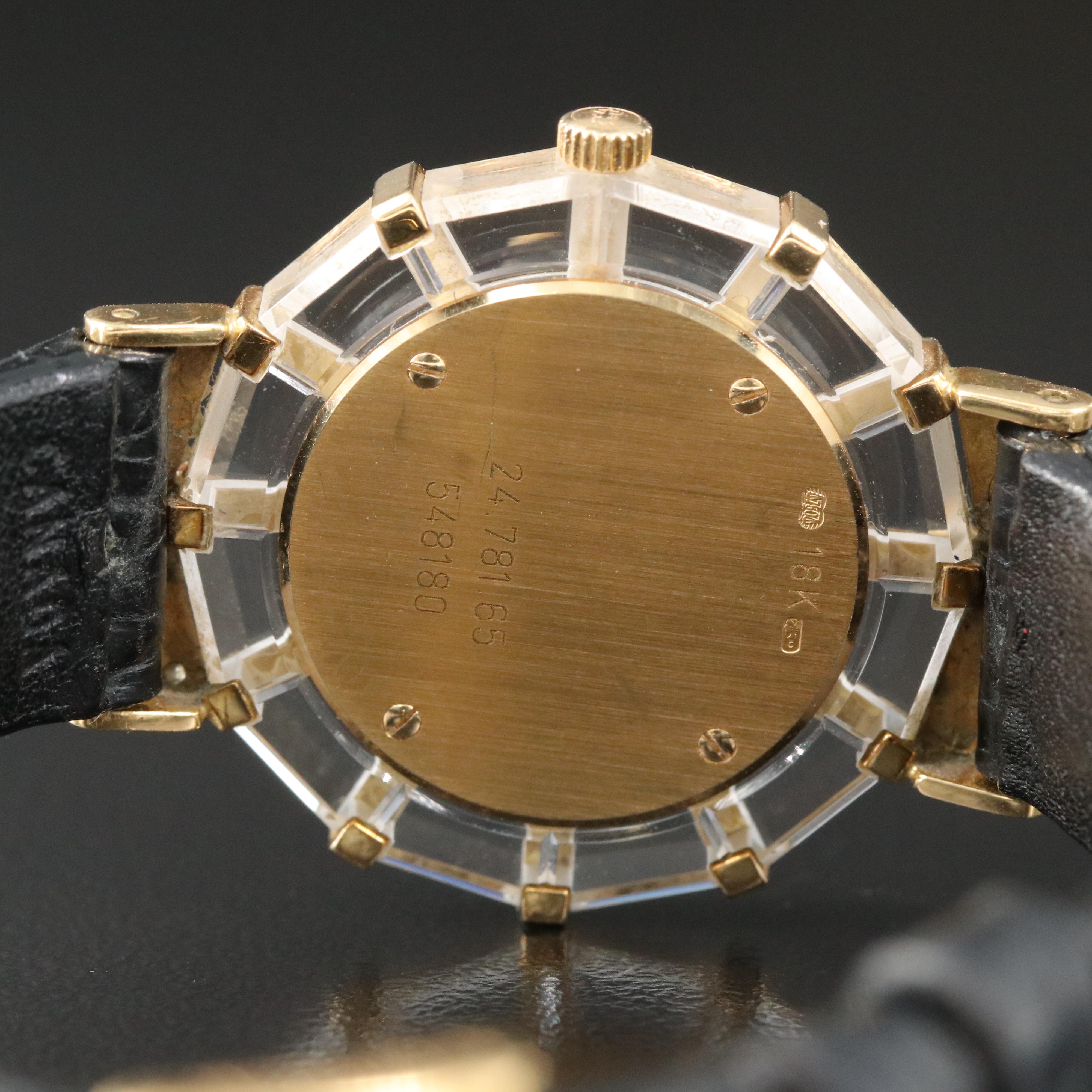 Corum Haute Joaillerie Prism Diamond Set 18K Gold Watch