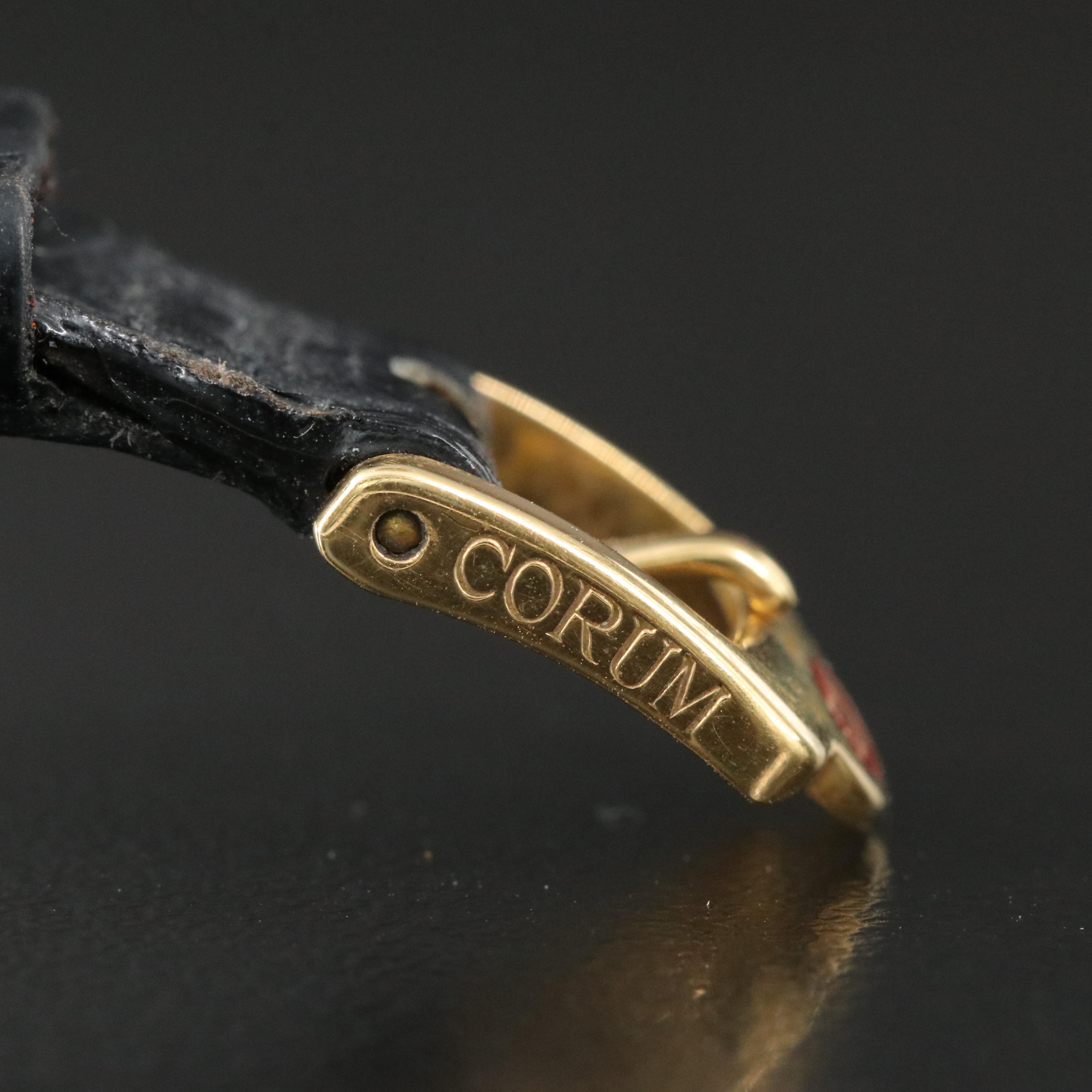 Corum Haute Joaillerie Prism Diamond Set 18K Gold Watch