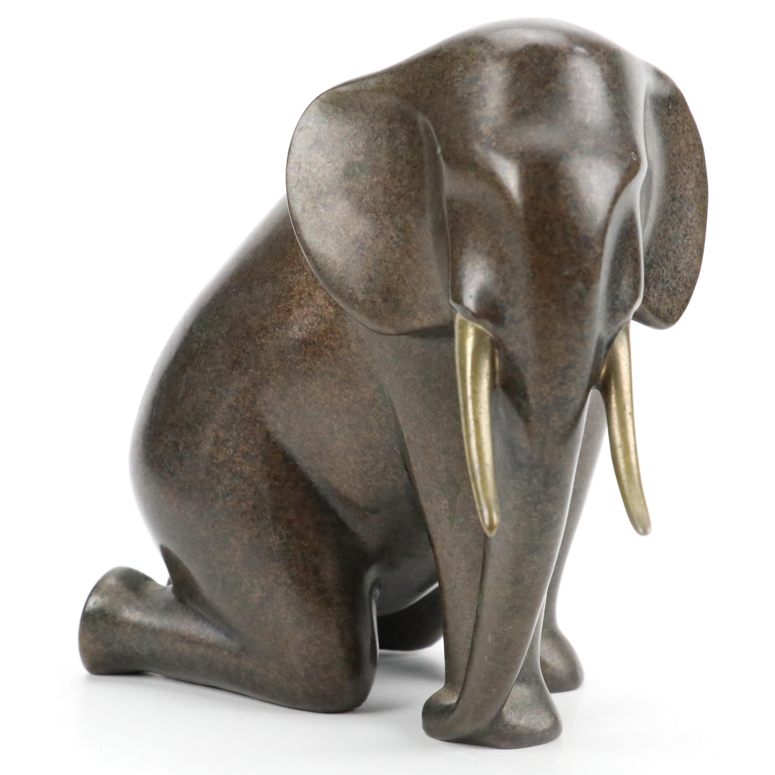 Loet Vanderveen Bronze Elephant