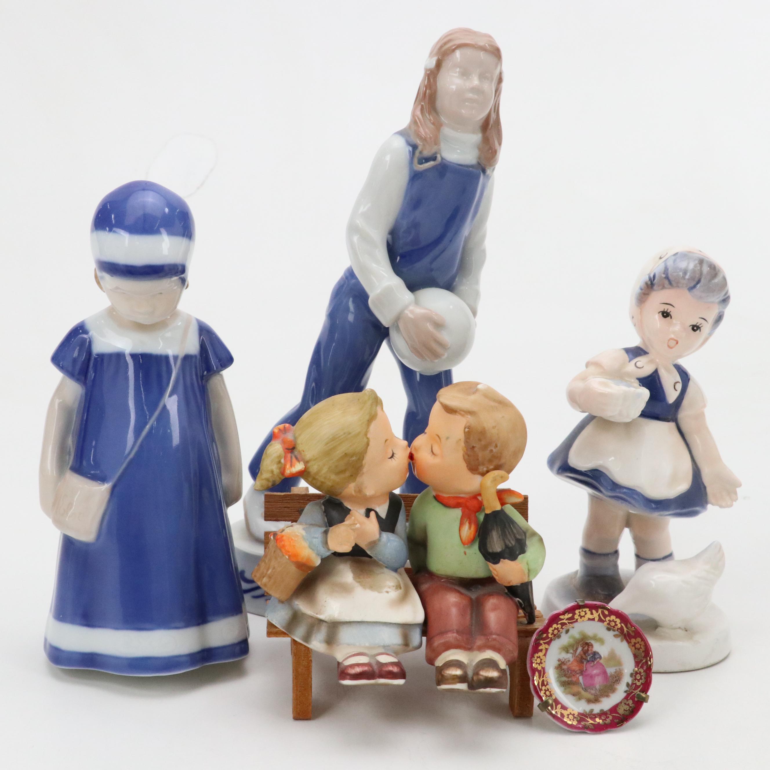 Bing & Grøndahl "Else" Porcelain Figurine and More Porcelain Figurines and Décor