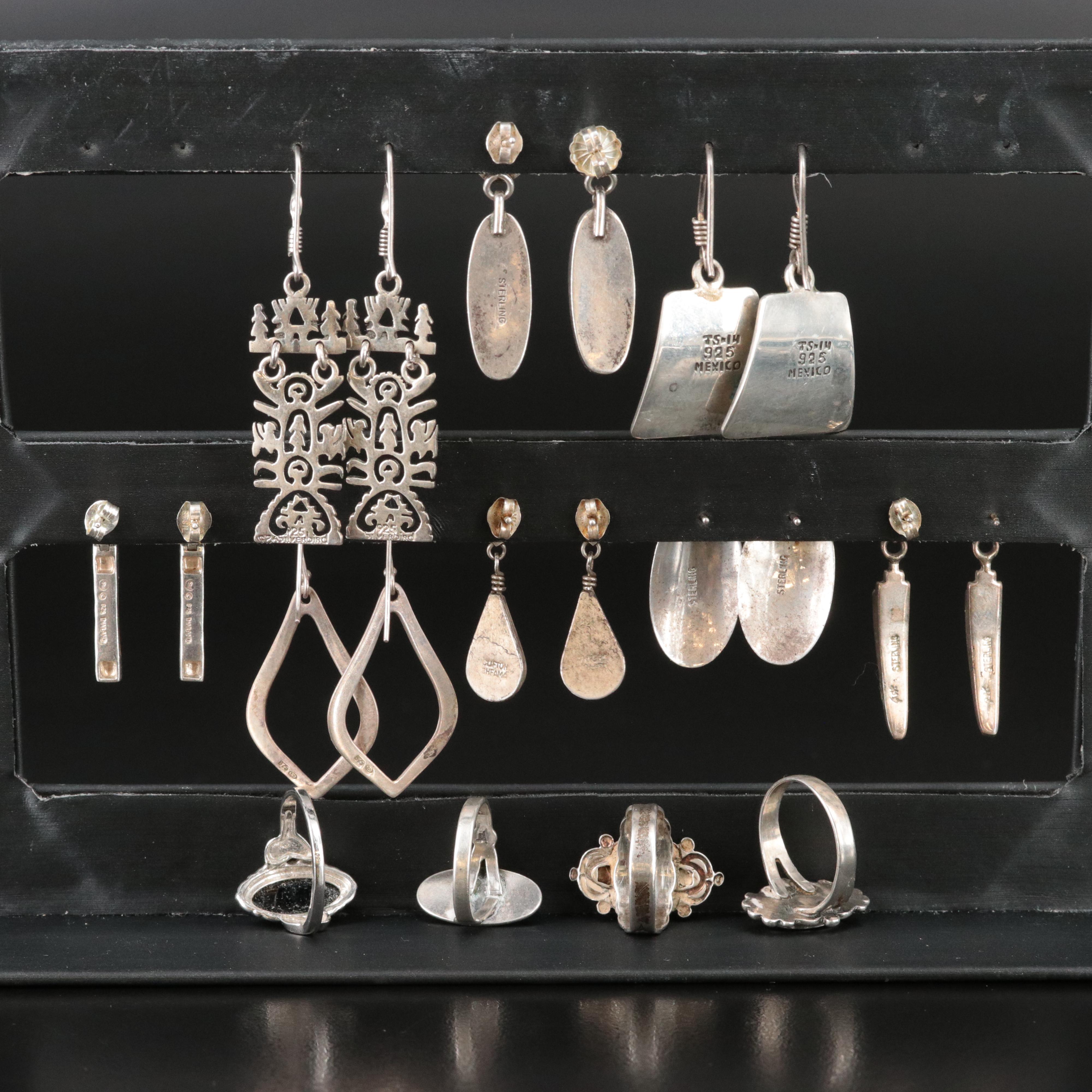 Sterling Turquoise, Black Onyx and Opal Jewelry with Clifton Cheama, Zuni