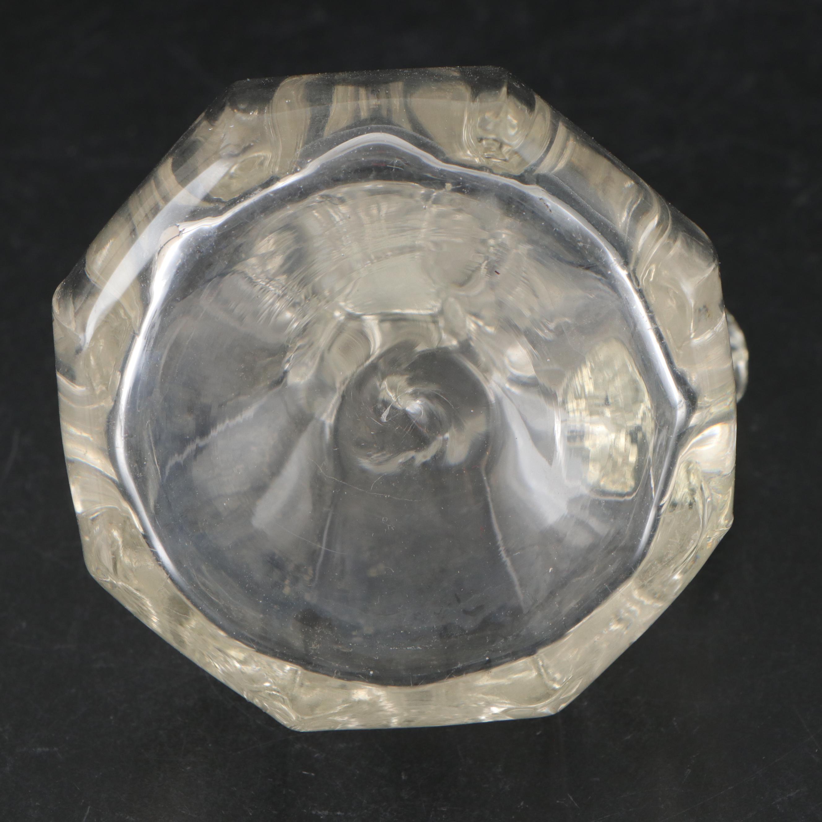 US Glass "Buzz Star Clear" Glass Child's Sugar and Creamer with Bottles and More