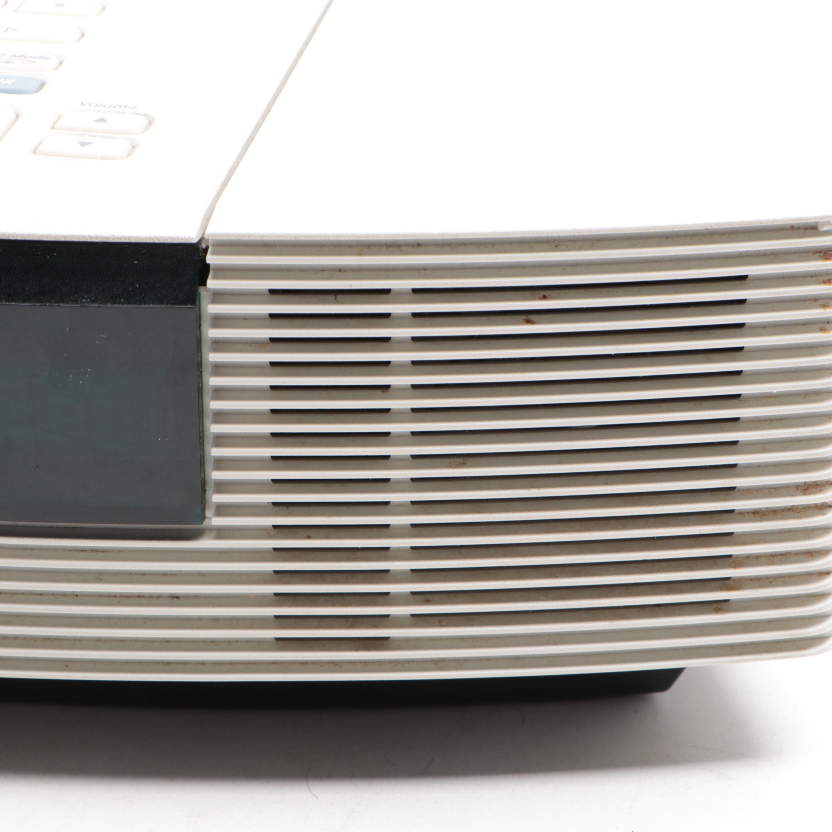 Bose Wave Radio/CD with DesignNest and GoodEarth Wall Chargers