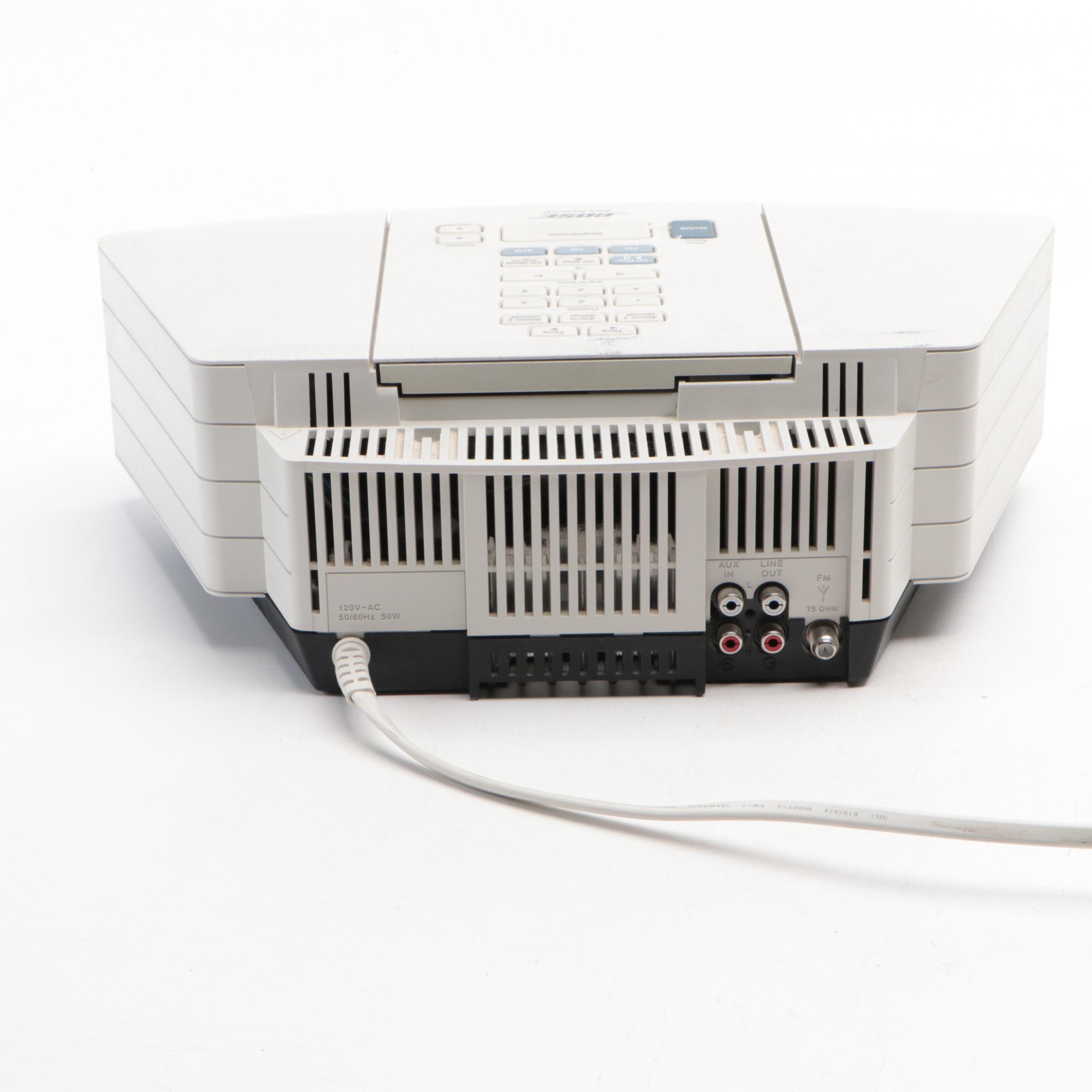 Bose Wave Radio/CD with DesignNest and GoodEarth Wall Chargers