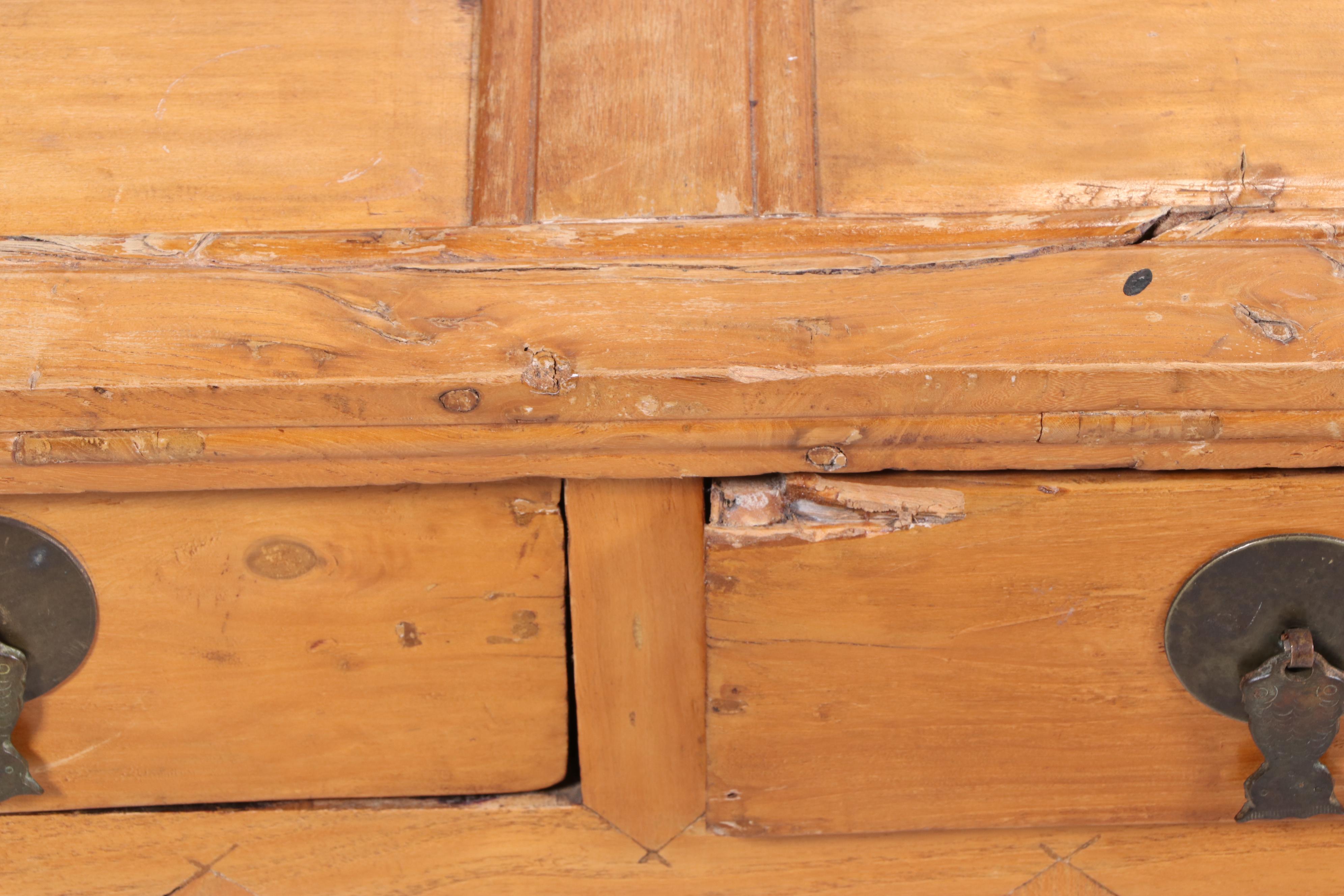 Vintage Chinese Elm Altar Table