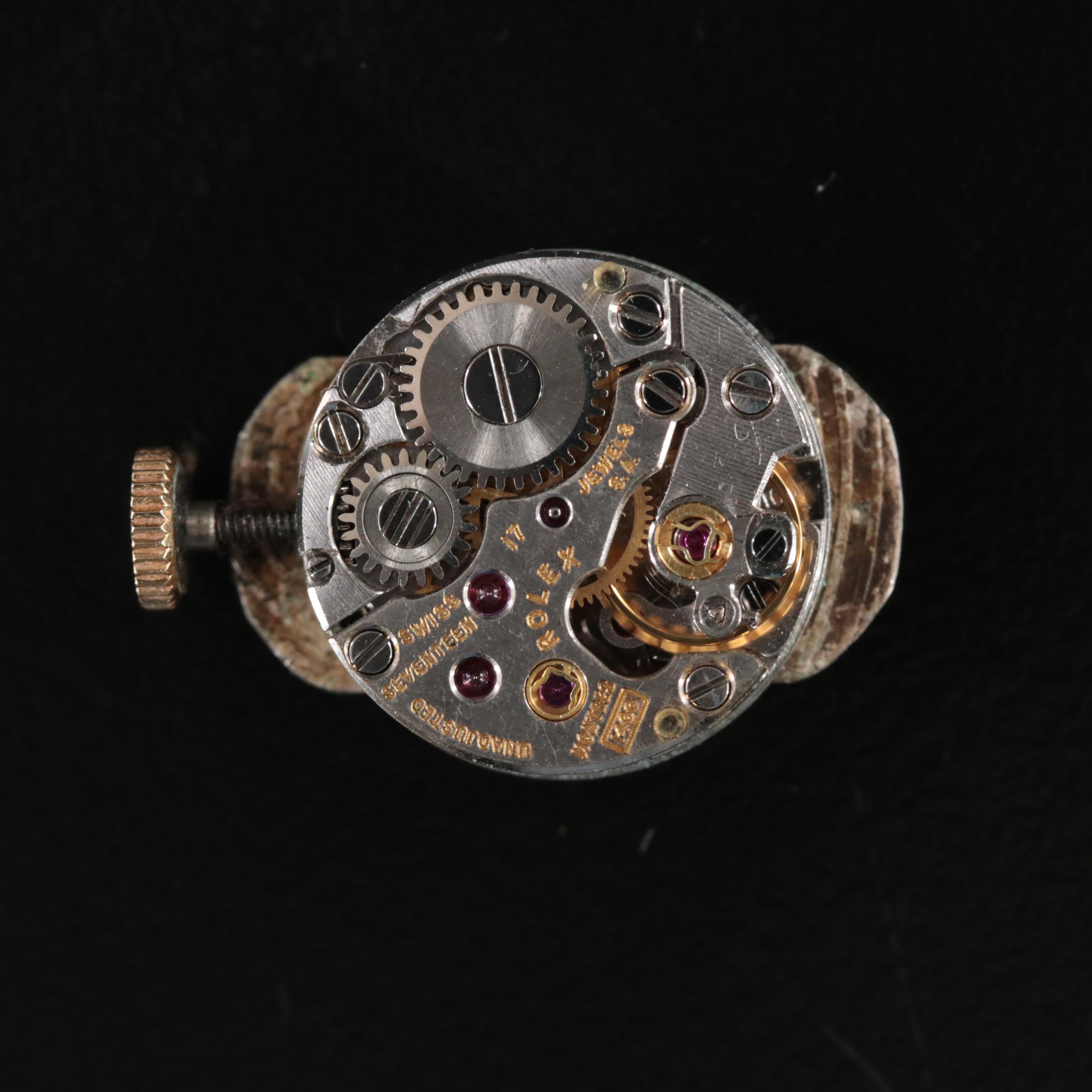 Vintage Rolex 14K Gold Cocktail Watch