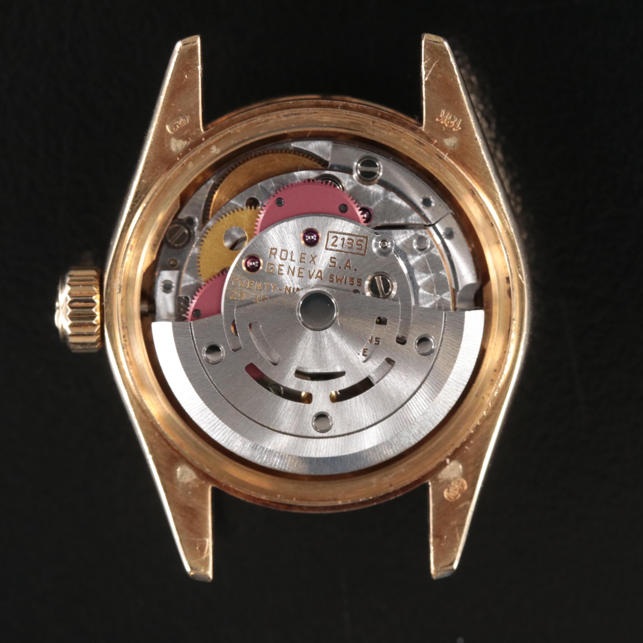 Rolex Datejust 69178 18K Gold Watch