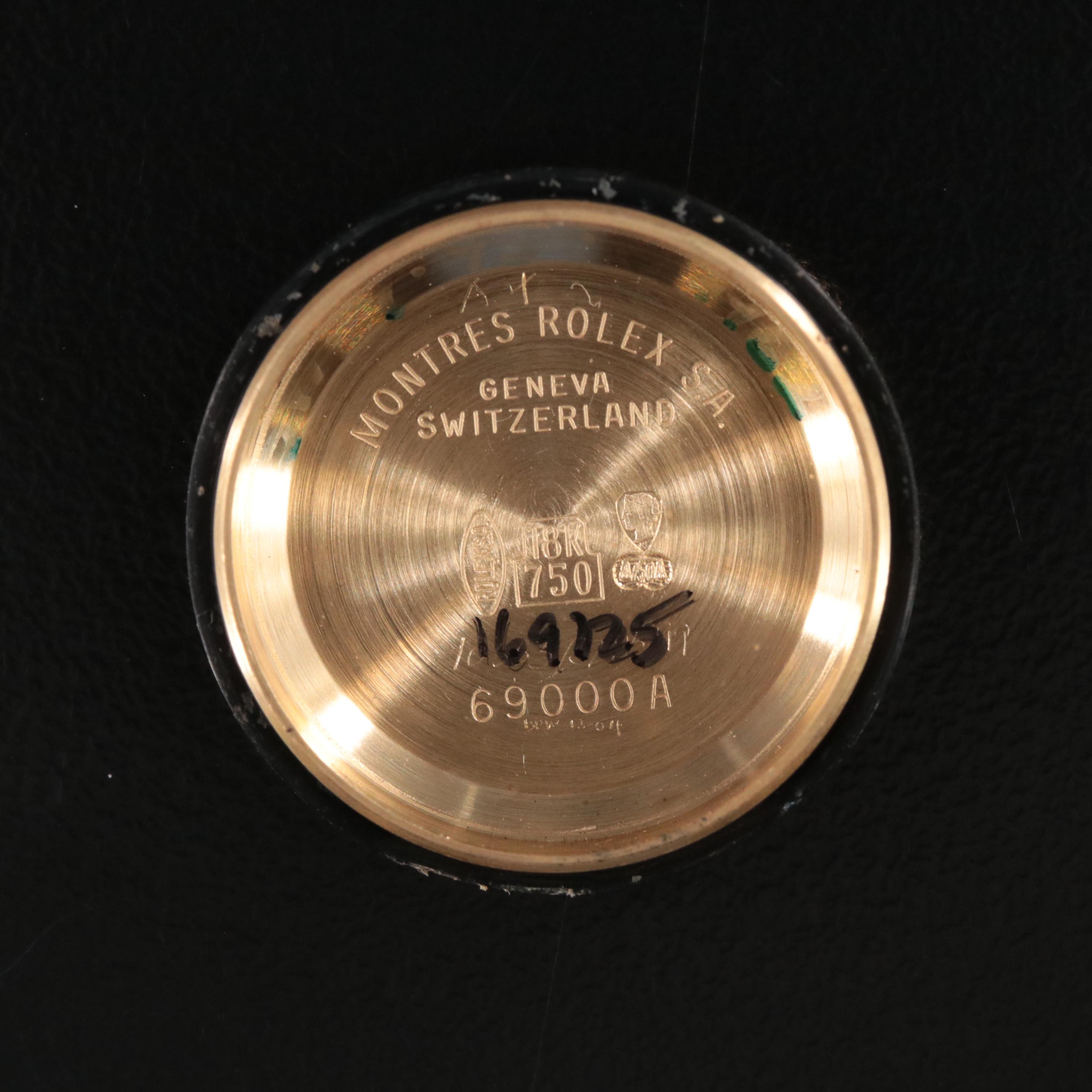 Rolex Datejust 69178 18K Gold Watch