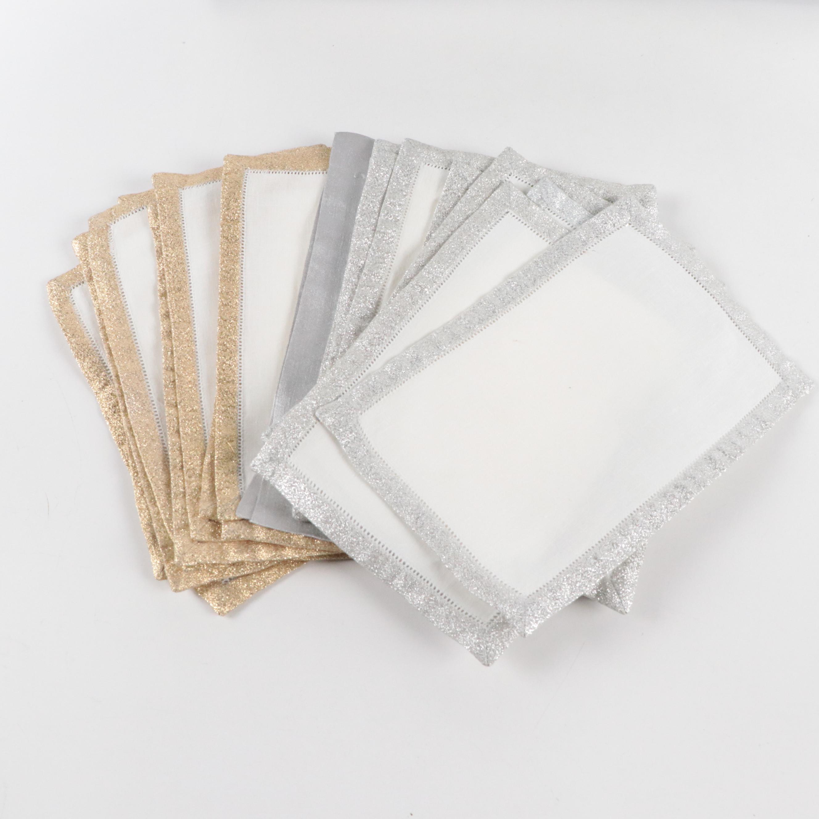 Ralph Lauren Cotton Placemats with Other Table Linens and Napkin Rings