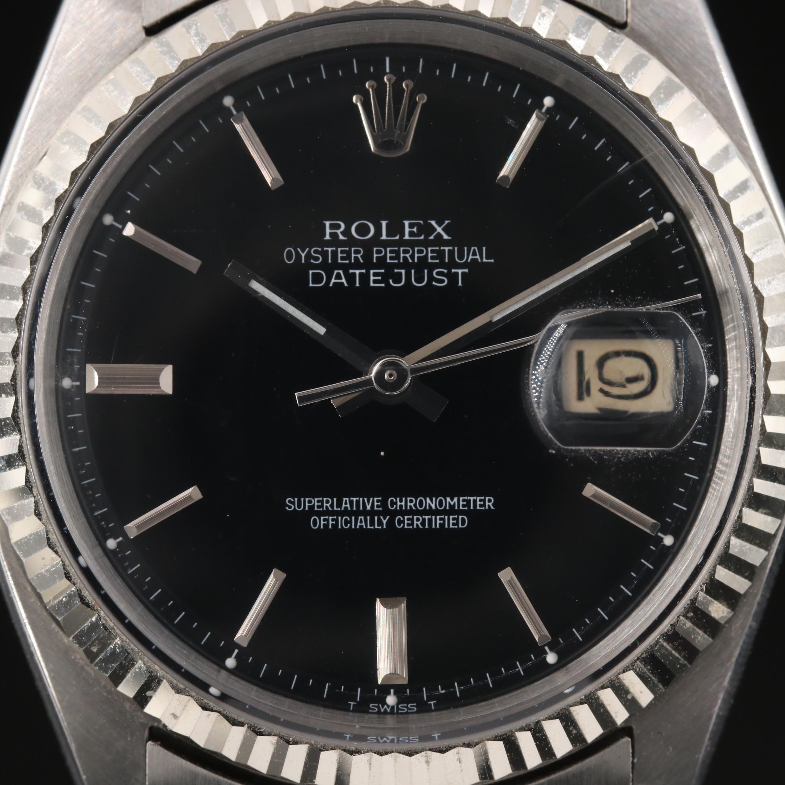 1971 Rolex Oyster Perpetual Datejust Watch