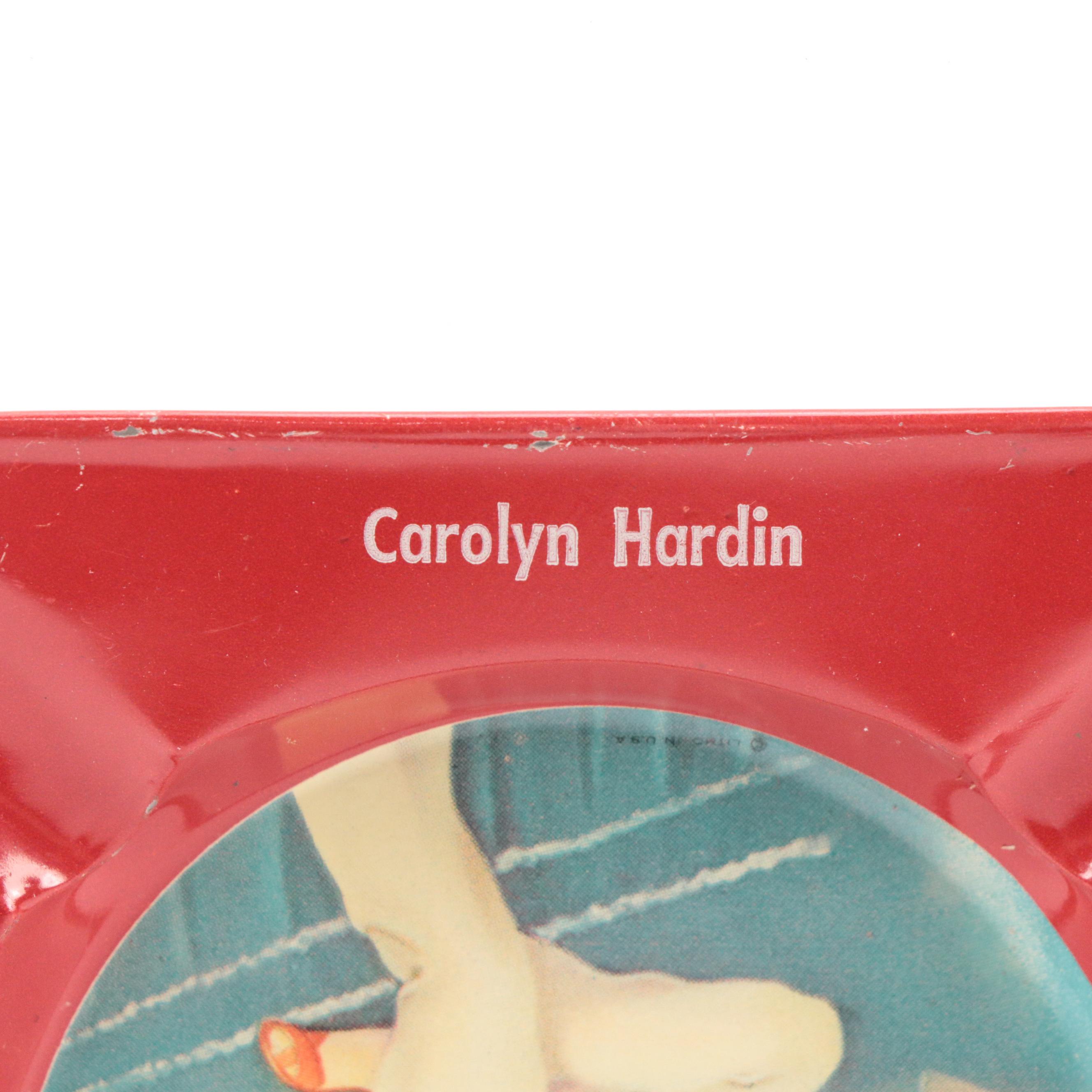 Marilyn Monroe Reprint Business Cards with Pin-Up Girl Ashtrays