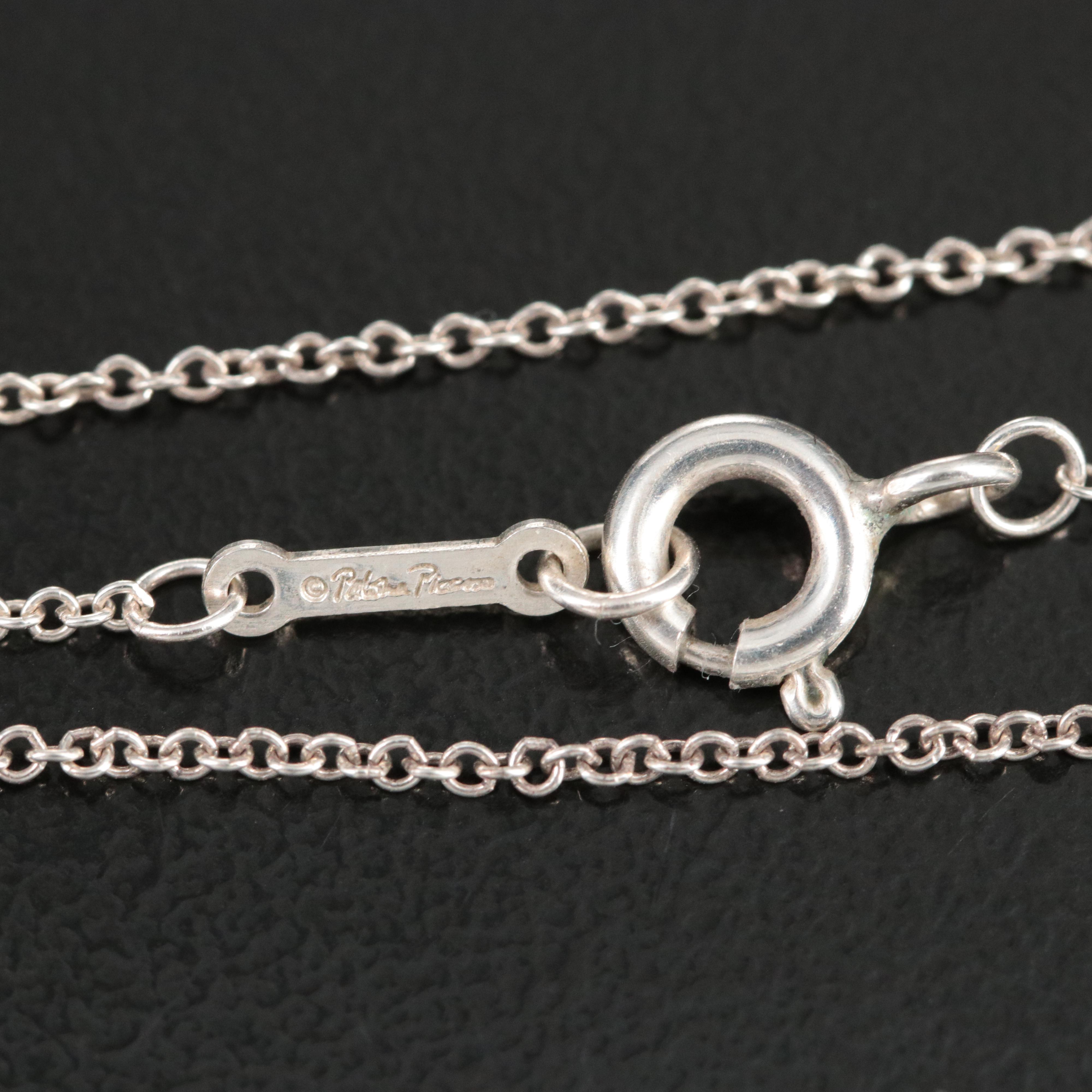 Paloma Picasso for Tiffany & Co. Sterling Olive Leaf Necklace