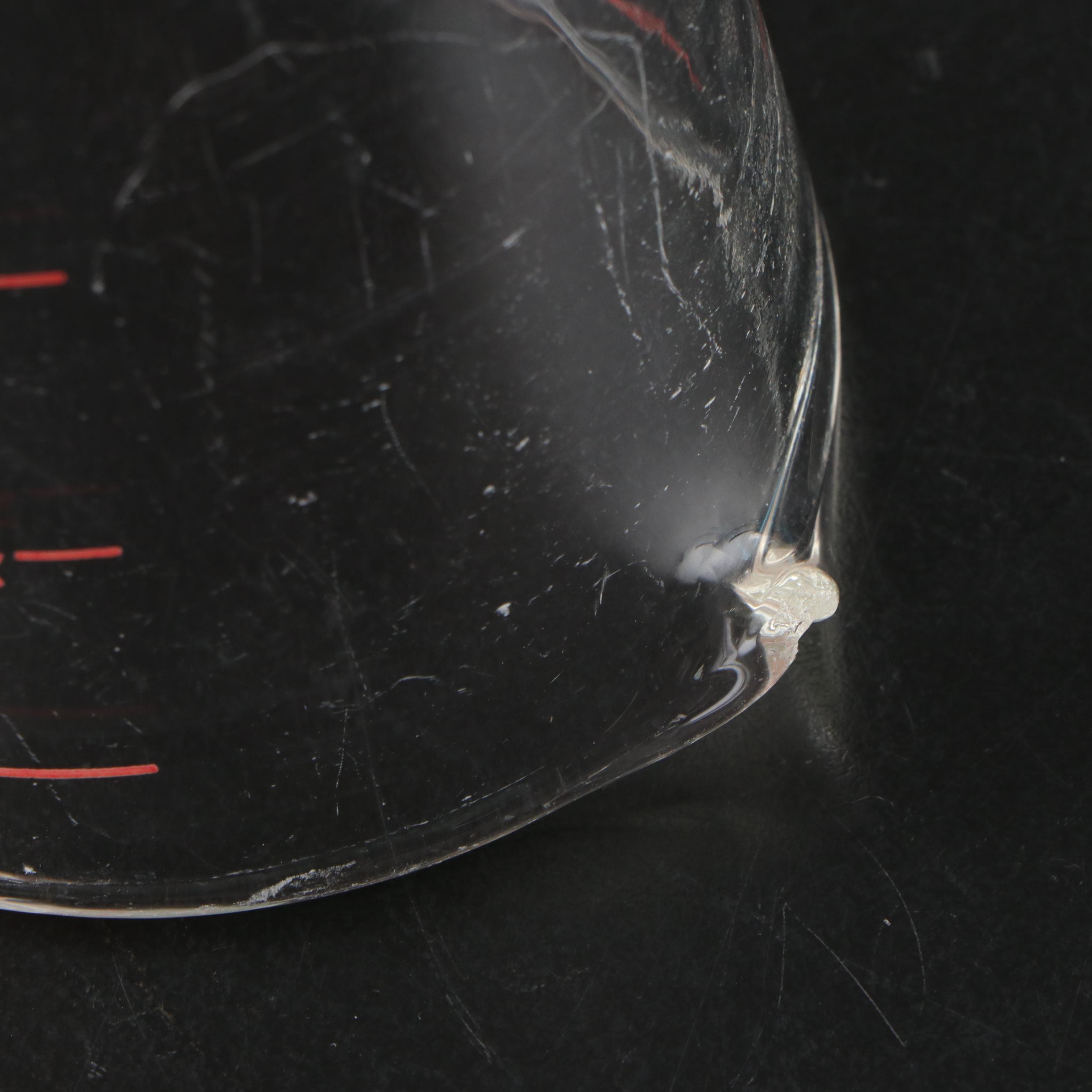 Pyrex Liquid Measuring Cups with All-Clad Pans and Ice Bucket