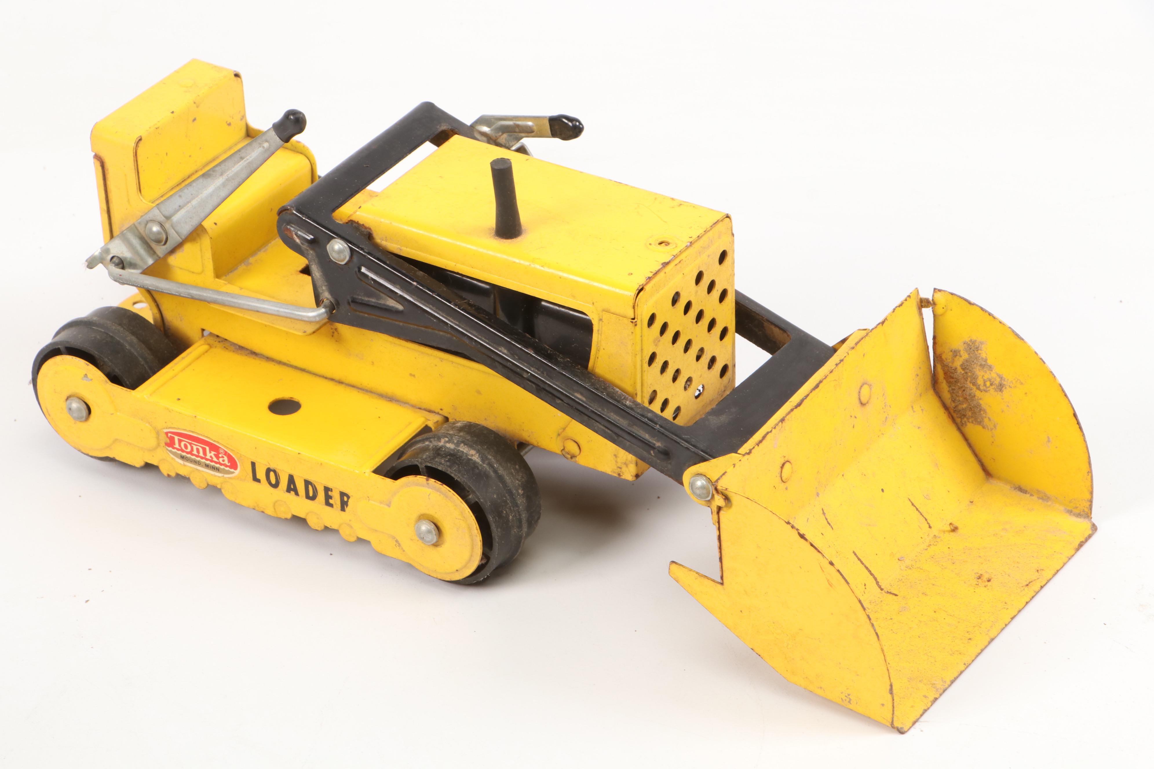 American Tonka Metal Toy Trucks, Mid 20th Century