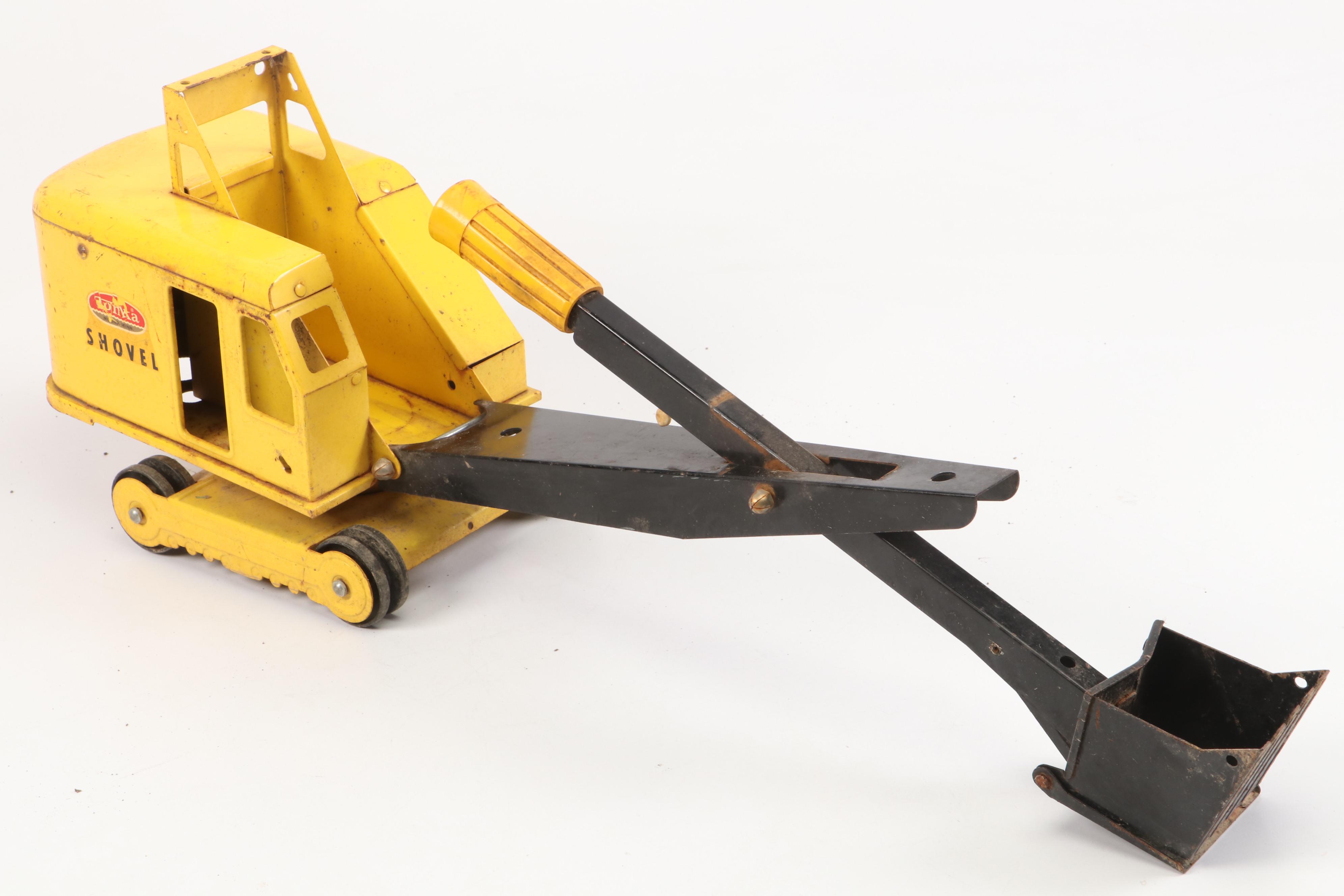 American Tonka Metal Toy Trucks, Mid 20th Century