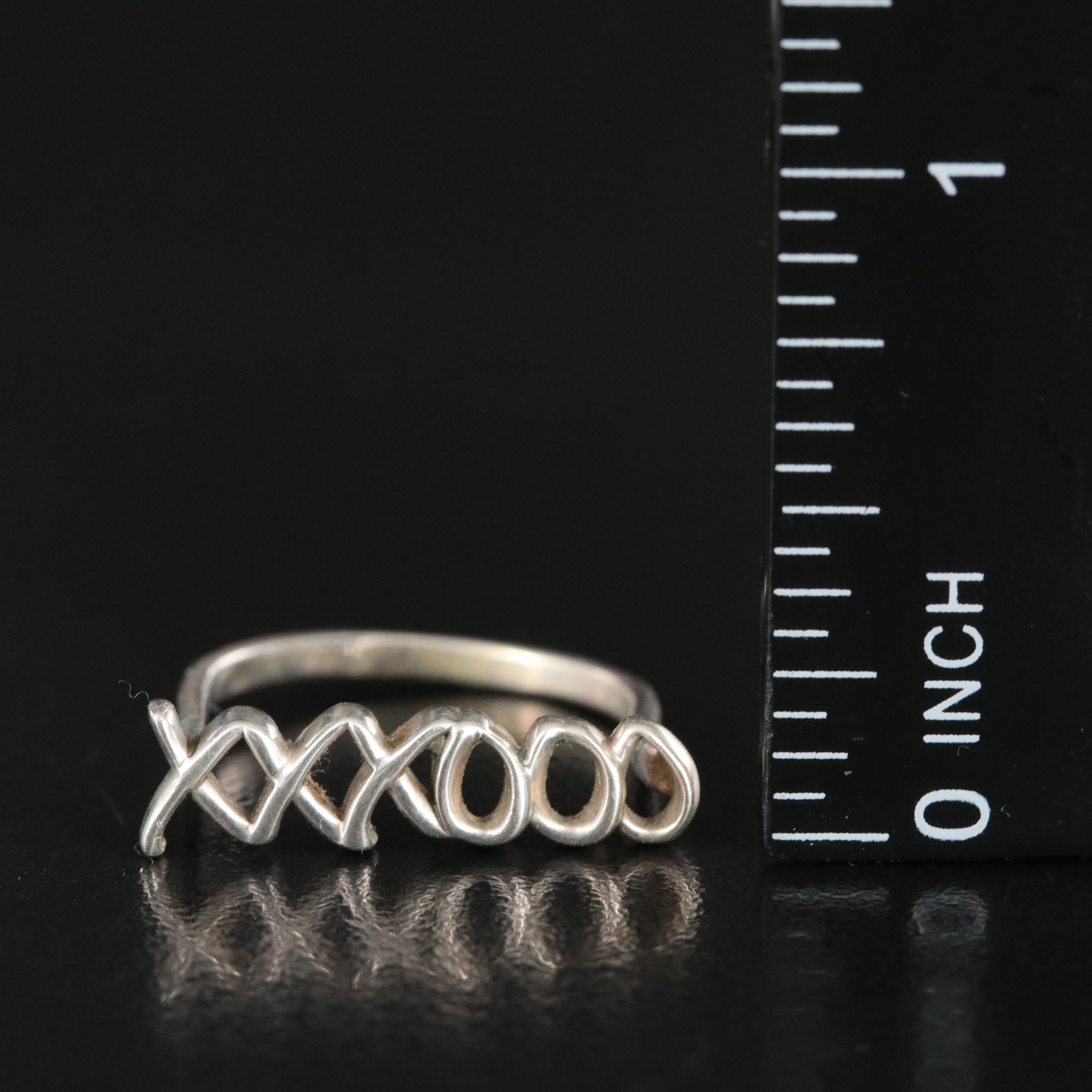 Paloma Picasso for Tiffany & Co. Sterling Love and Kisses Ring