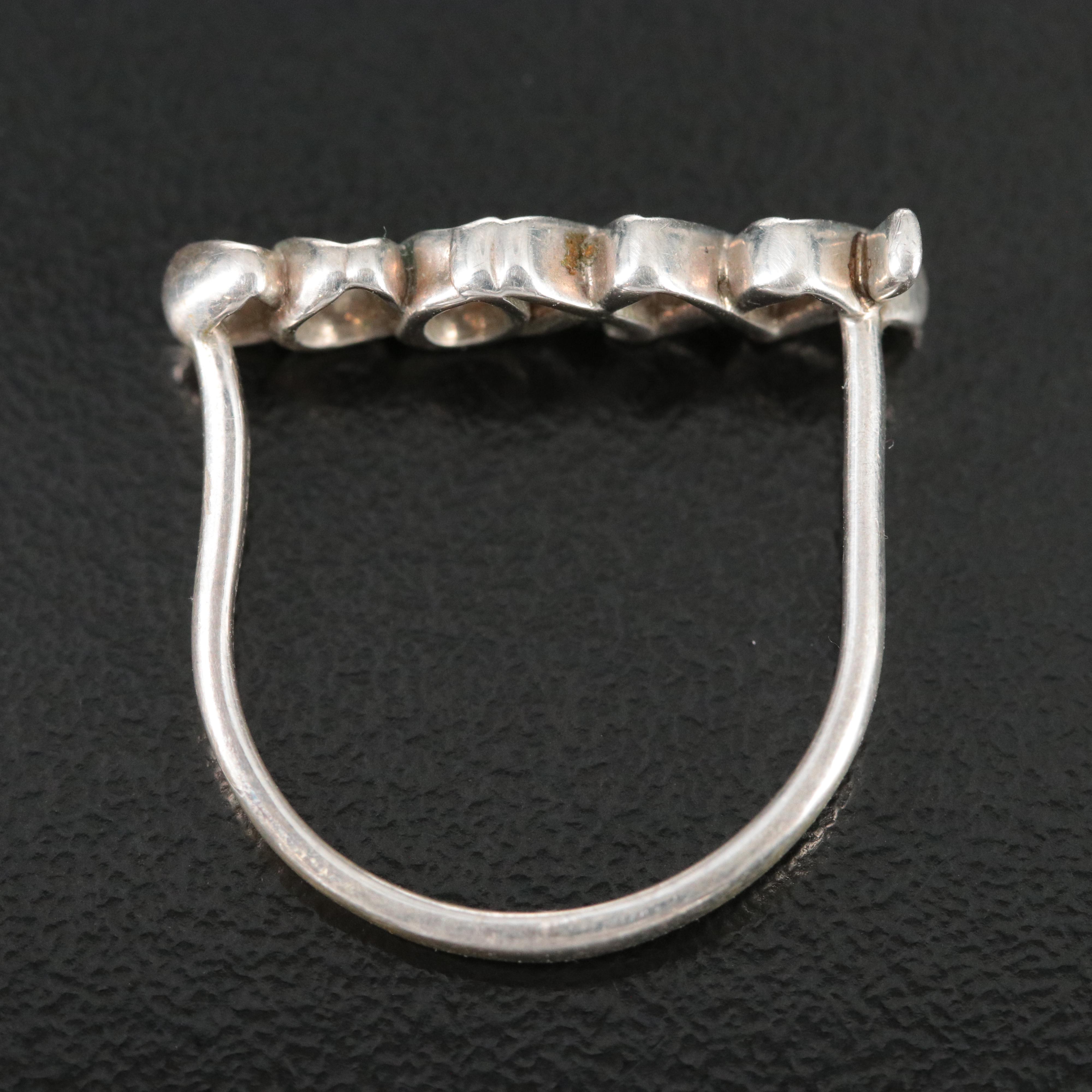 Paloma Picasso for Tiffany & Co. Sterling Love and Kisses Ring