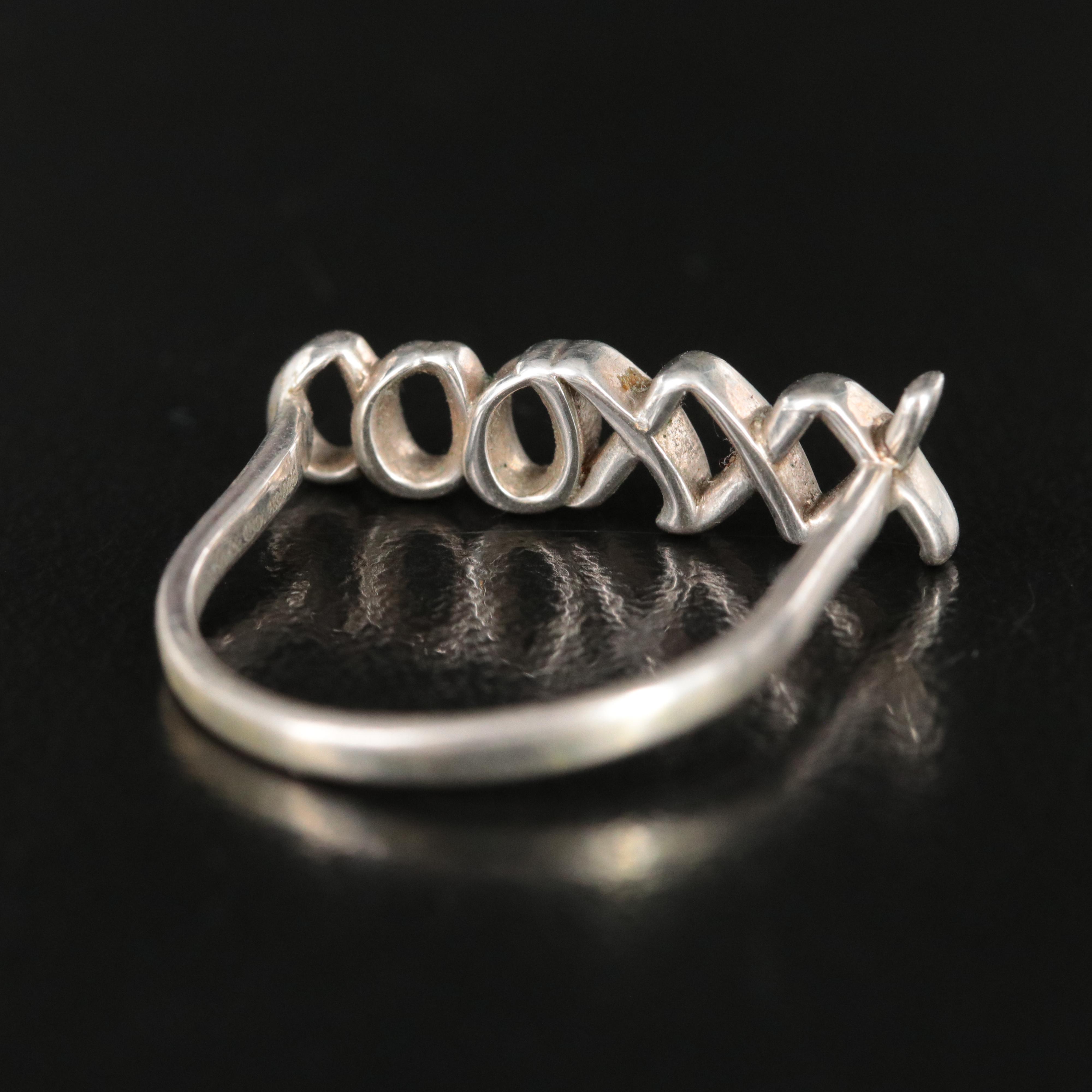 Paloma Picasso for Tiffany & Co. Sterling Love and Kisses Ring