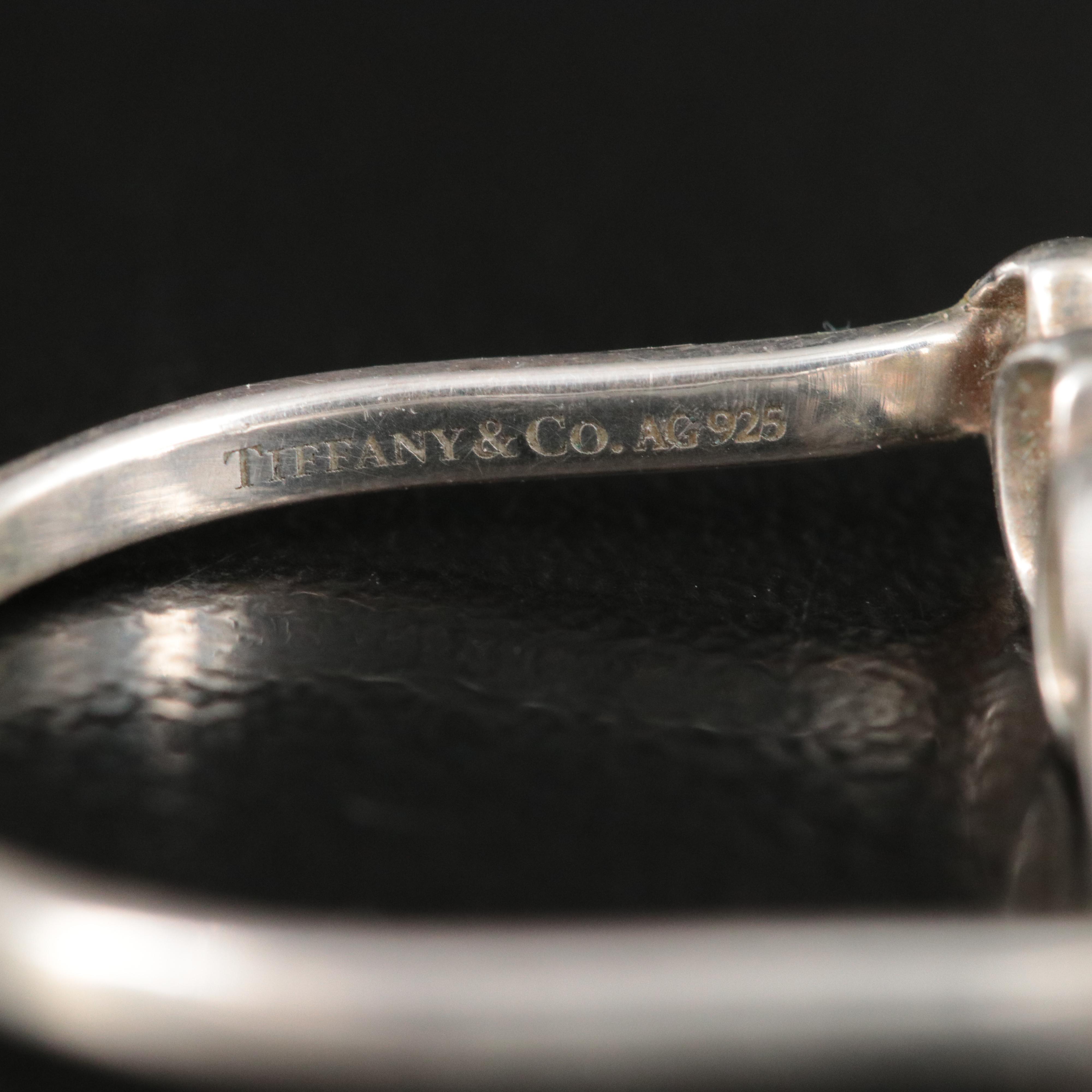 Paloma Picasso for Tiffany & Co. Sterling Love and Kisses Ring