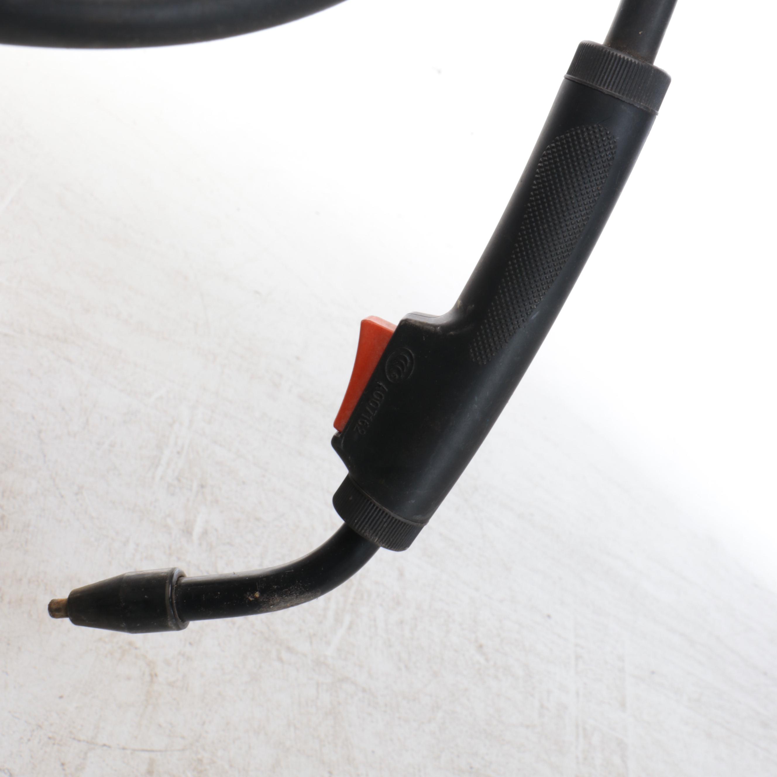 Hobart Handler 125 EZ 115V Gasless Wire Feed Welder on Welding Cart